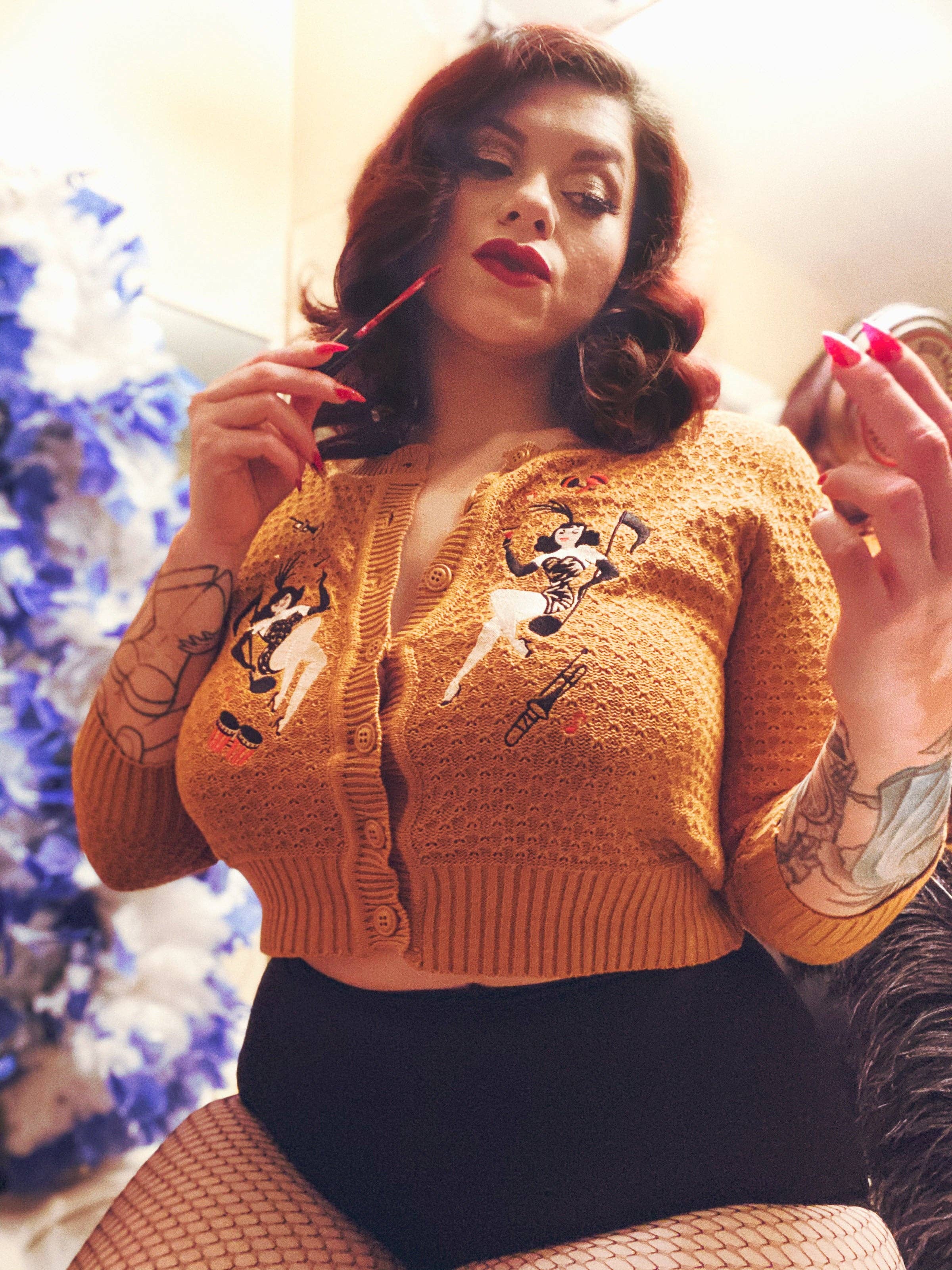 Showgirls Cardi in Bronze, photo 3 of 6