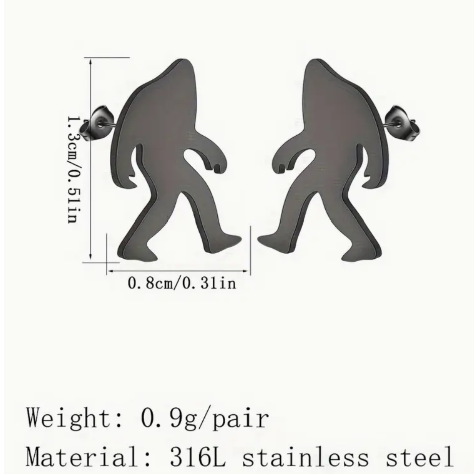 Bigfoot stainless steel stud, photo 5 of 5