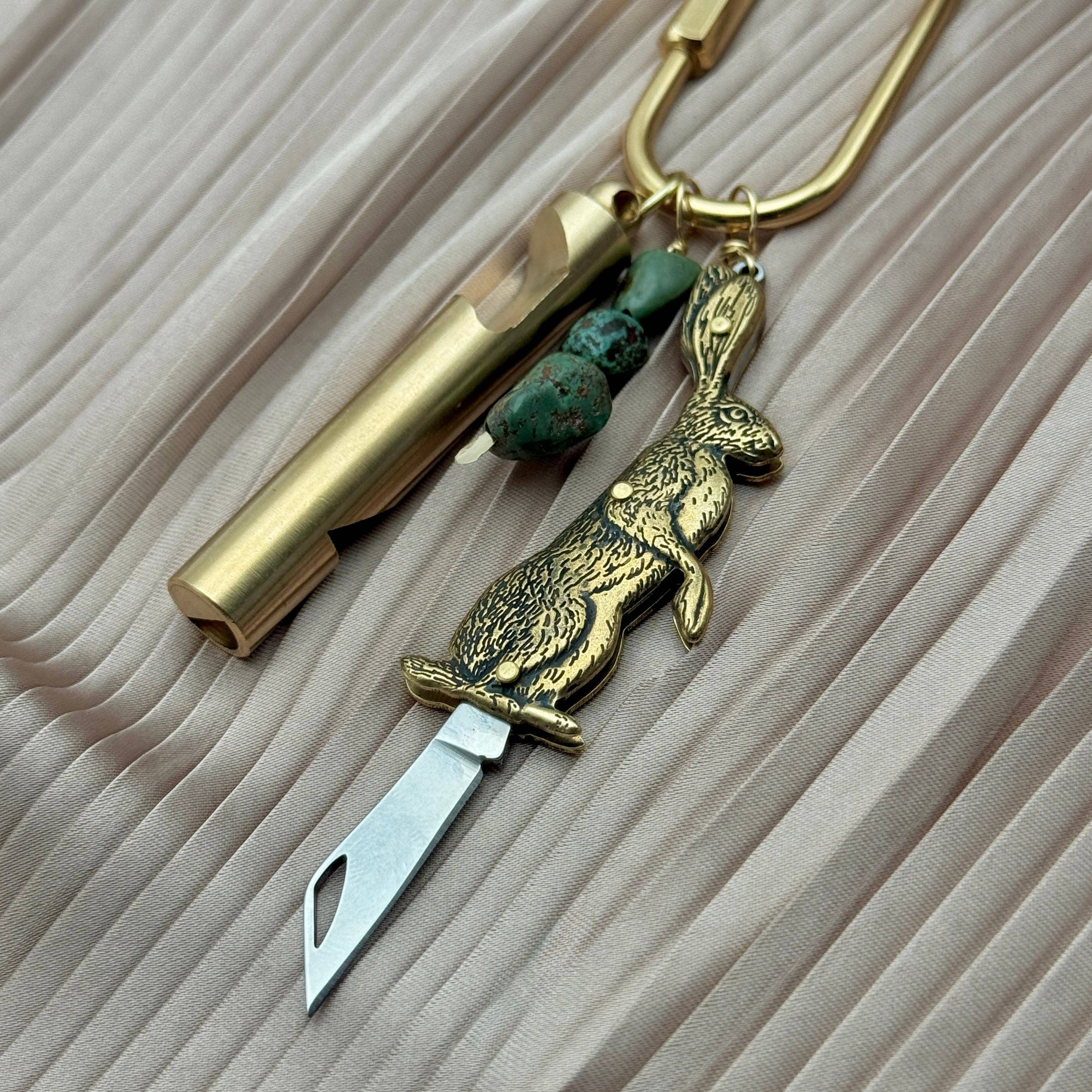 Wild Hare Purse Charm, photo 2 of 6