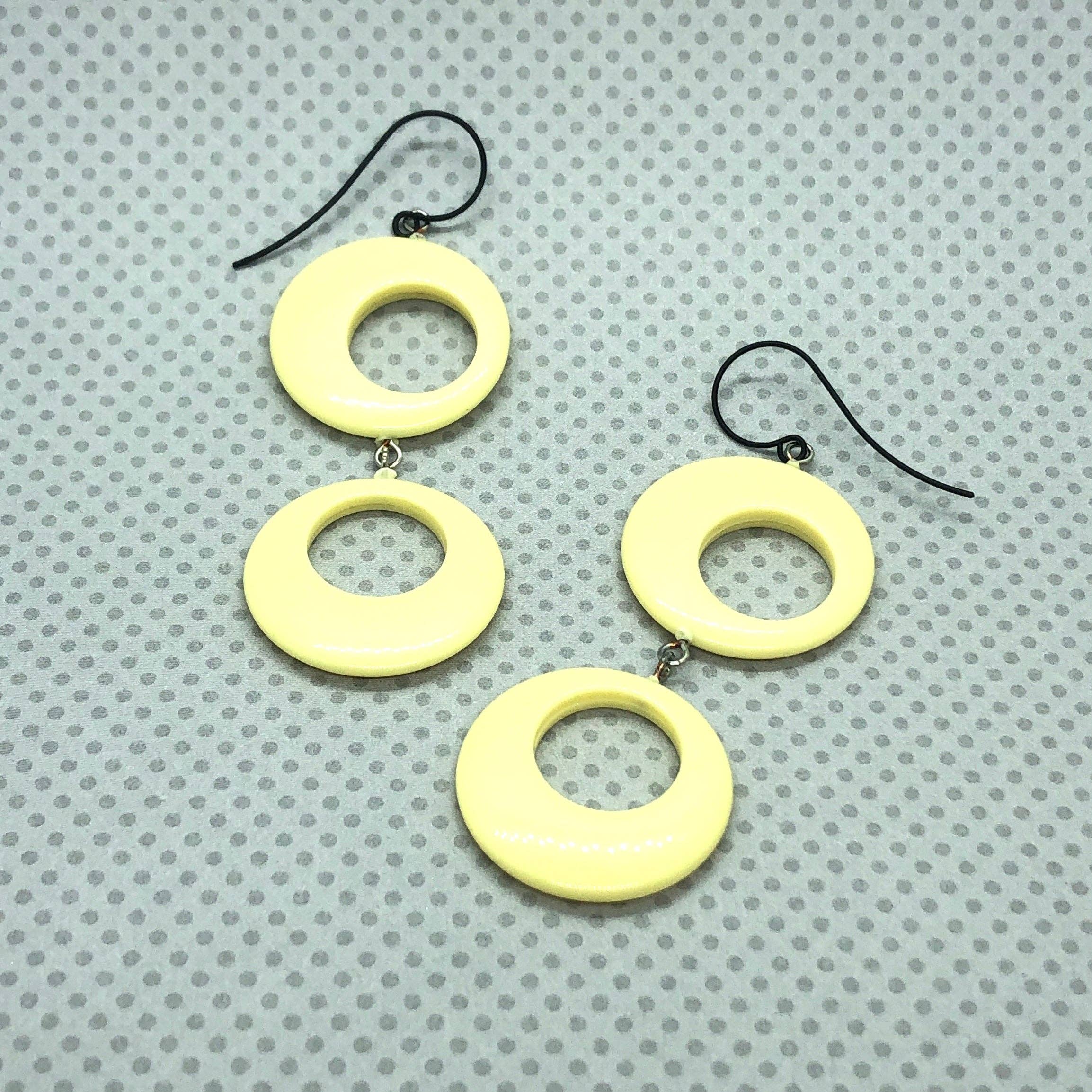 Butter Yellow Marcia Earrings, photo 1 of 6