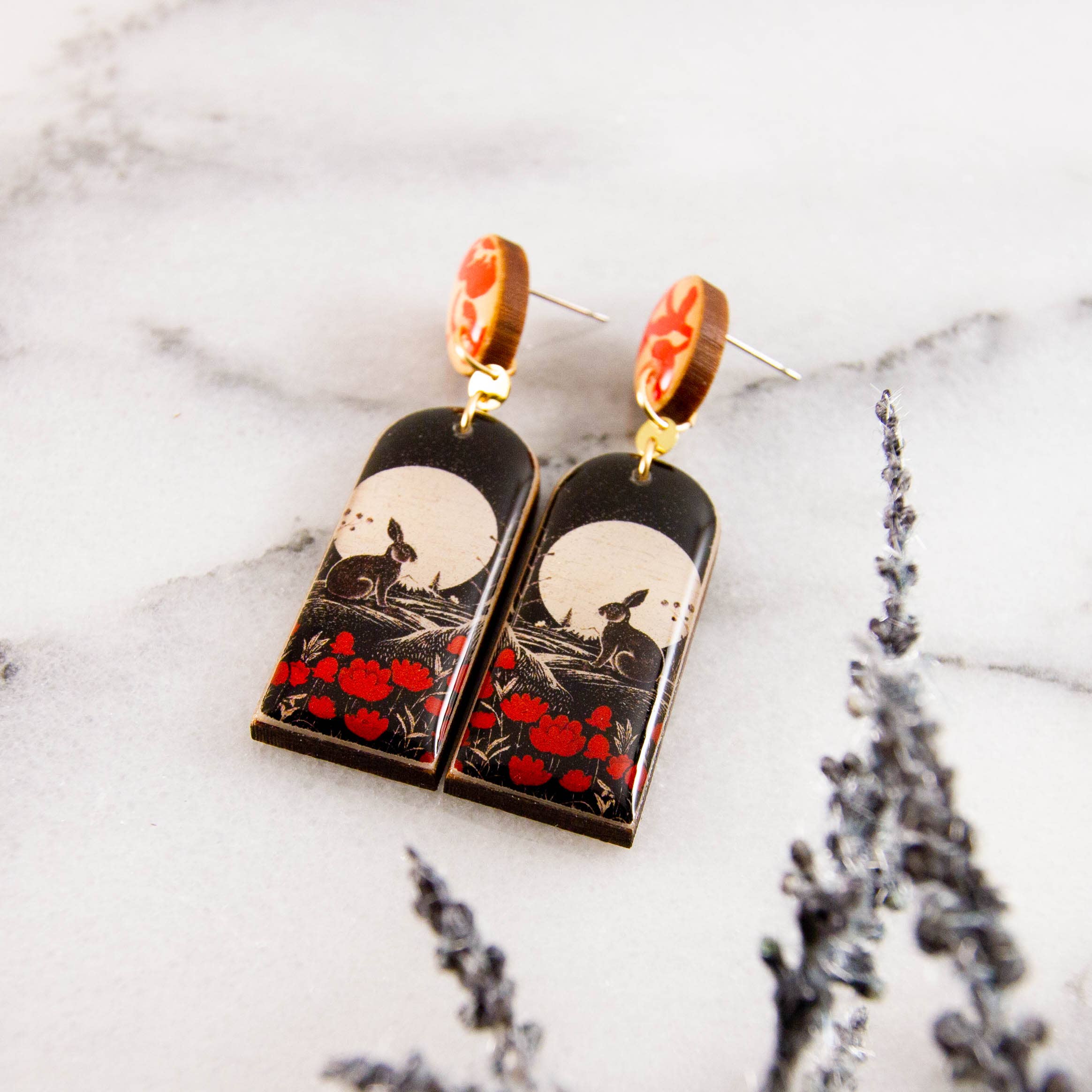 Red+Black Rabbit Drops, photo 2 of 2
