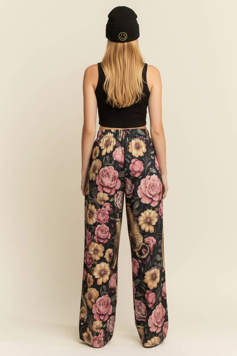 FLORAL CHEETAH PANTS, photo 3 of 3
