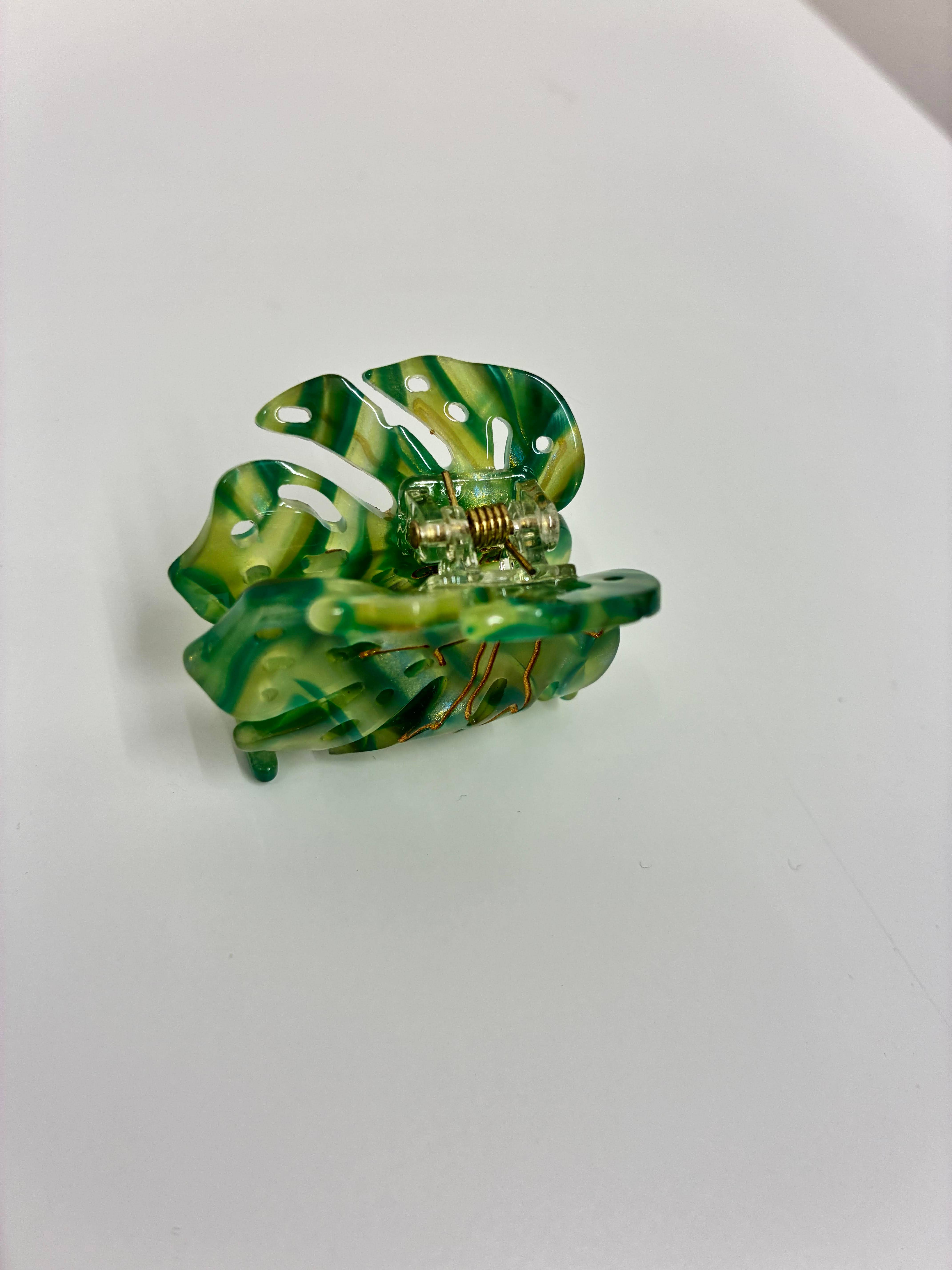MINI MONSTERA HAIR CLAW, photo 2 of 7