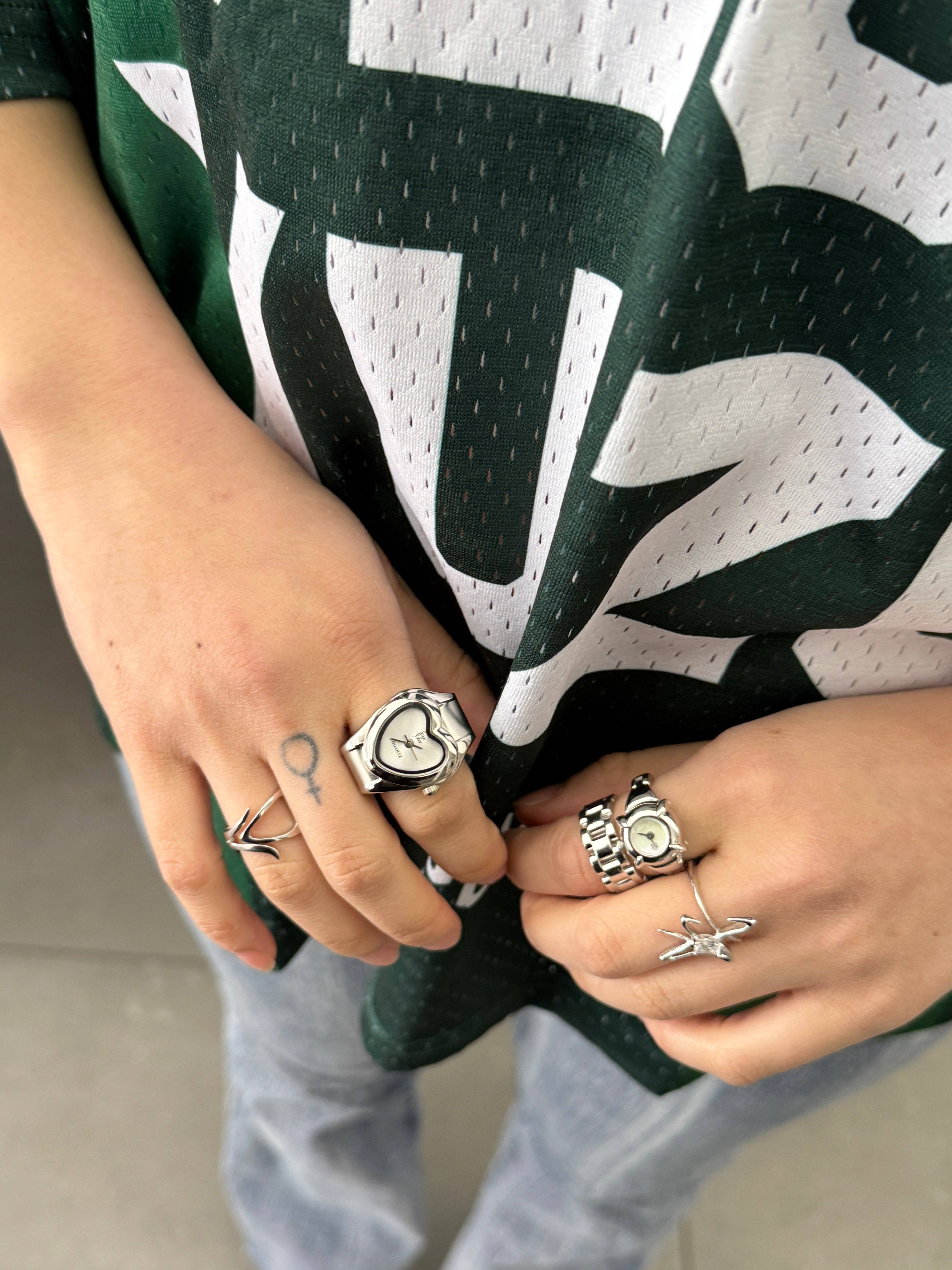 Silver Branded Watch Ring, photo 6 of 8