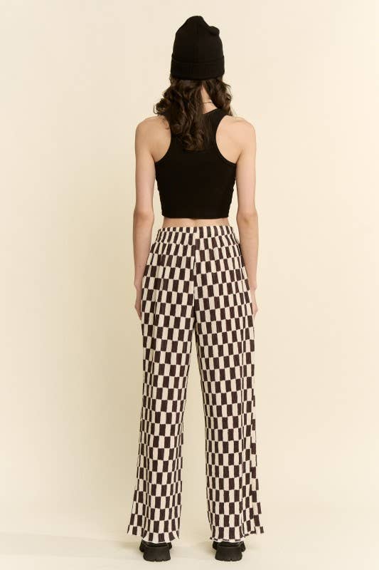 CHECKERED CREAM/BROWN, photo 3 of 5