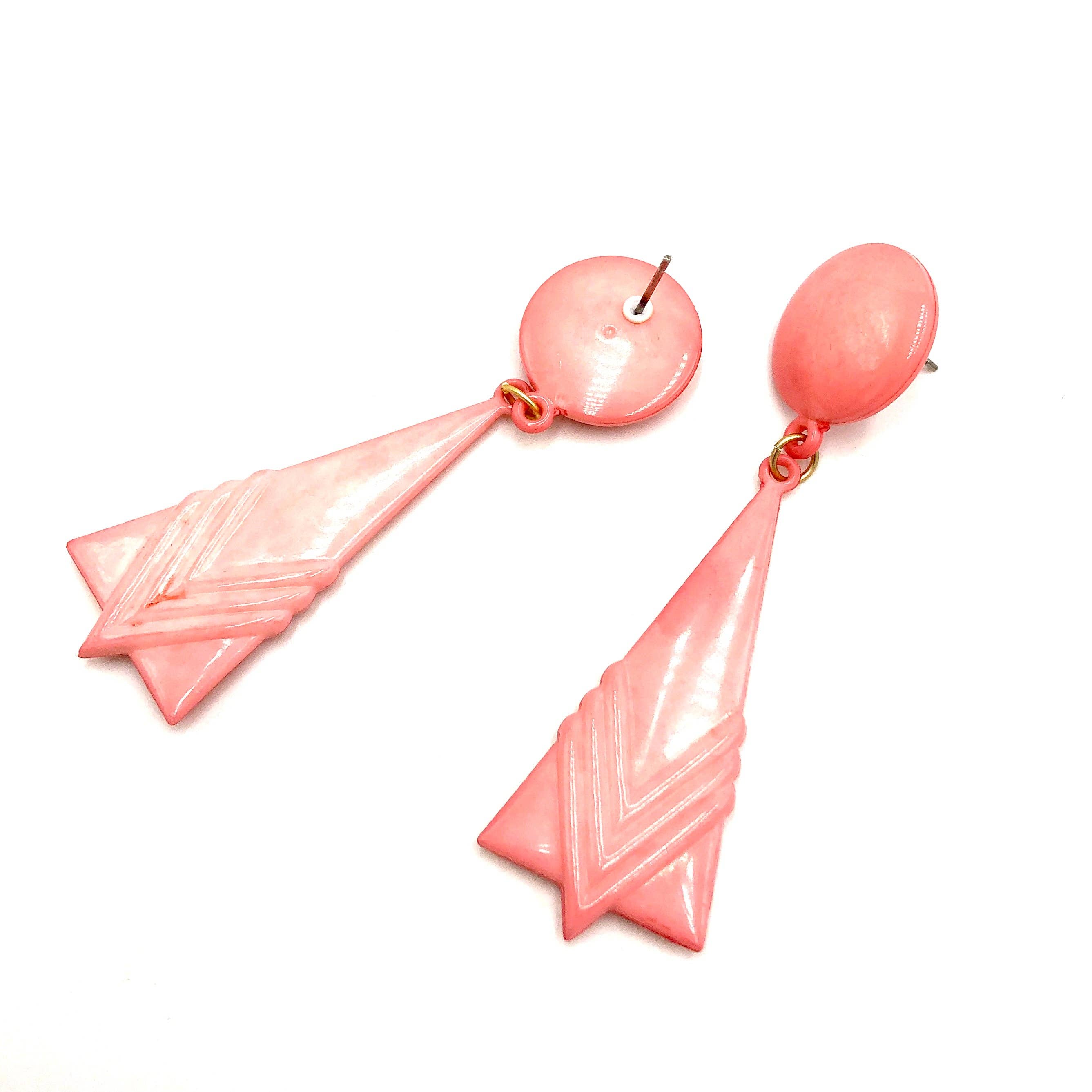 Peach Pink Paris Earrings, photo 4 of 4