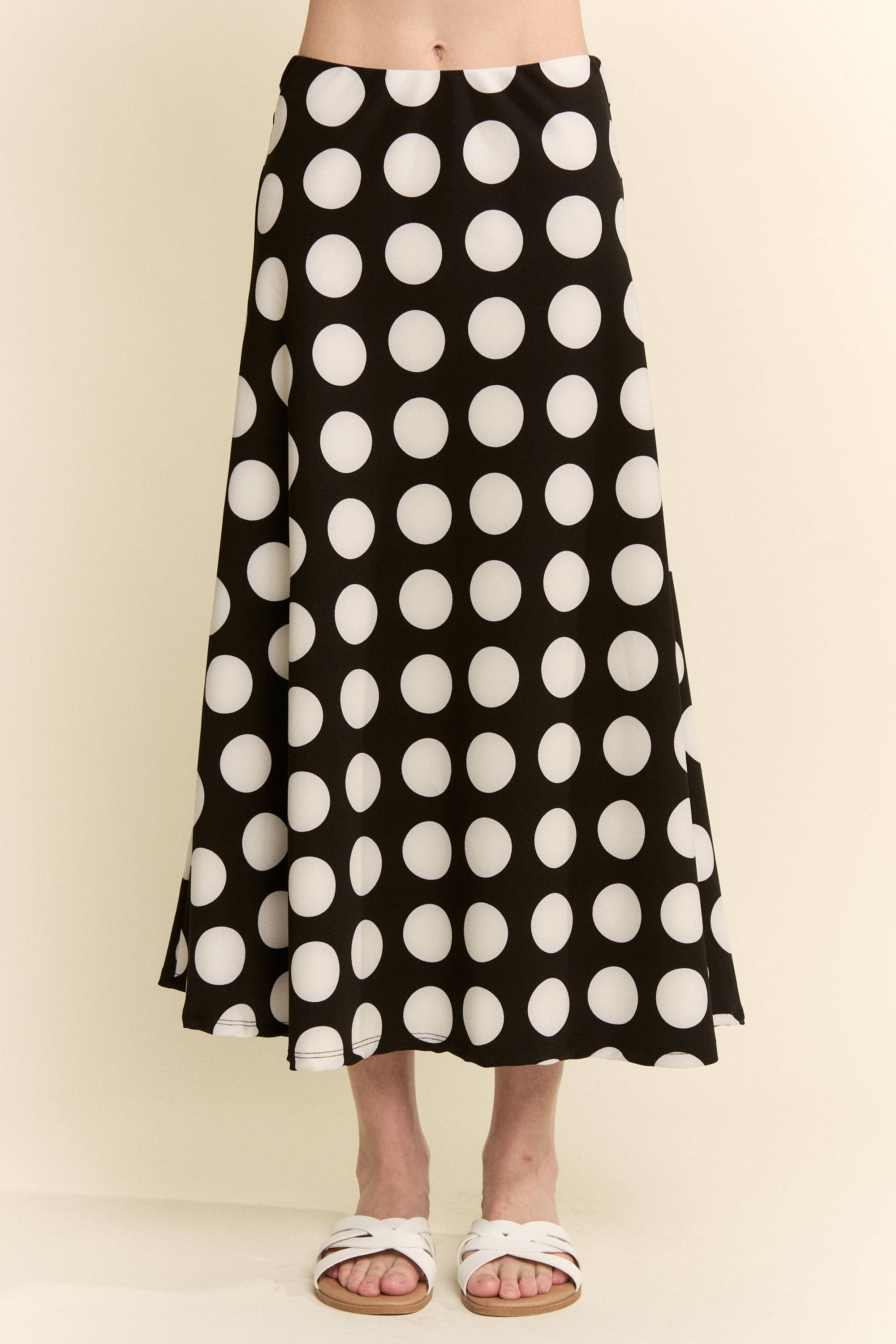 POLKA DOT MIDI SKIRT, photo 3 of 8
