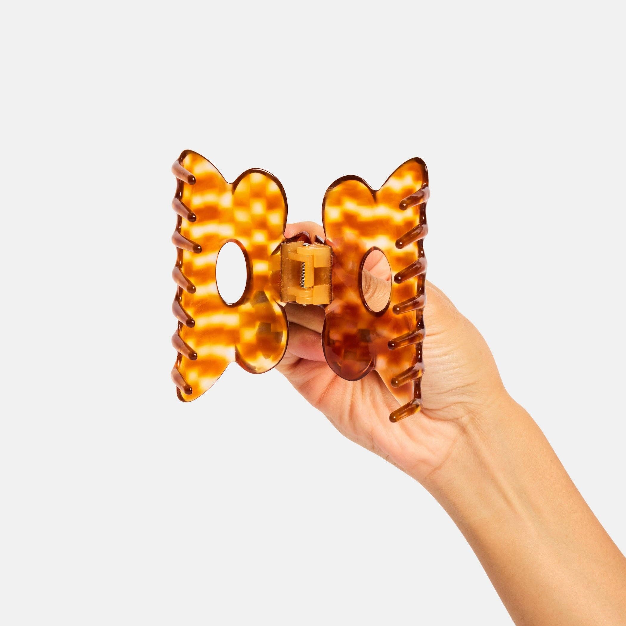 Flower Claw in Honey Check, photo 5 of 6