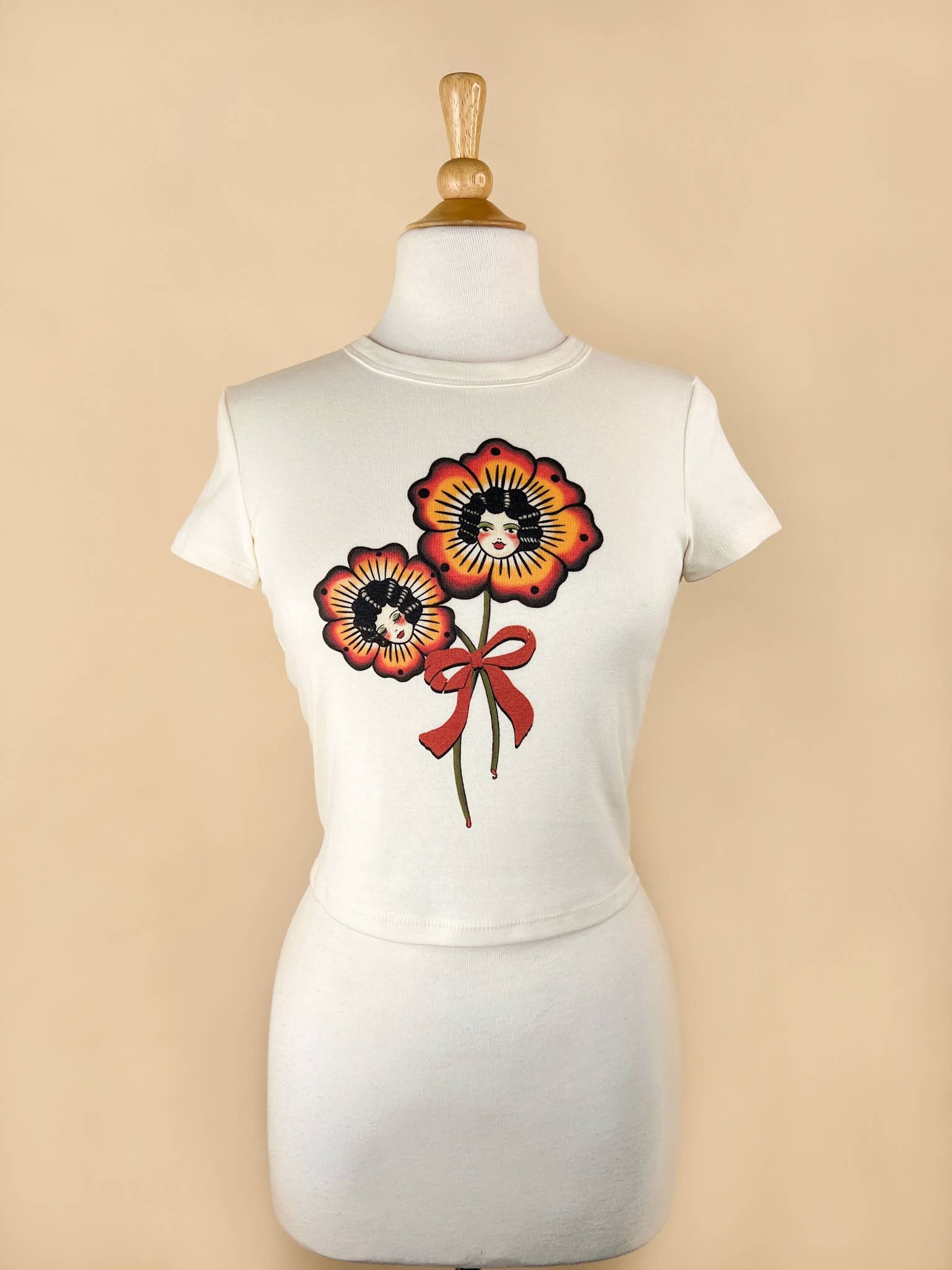 Blossom Sisters Baby tee, photo 6 of 8