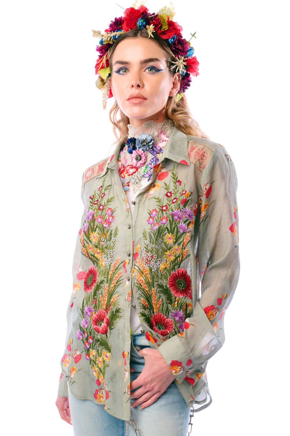 Floral Button Down Shirt, photo 8 of 8