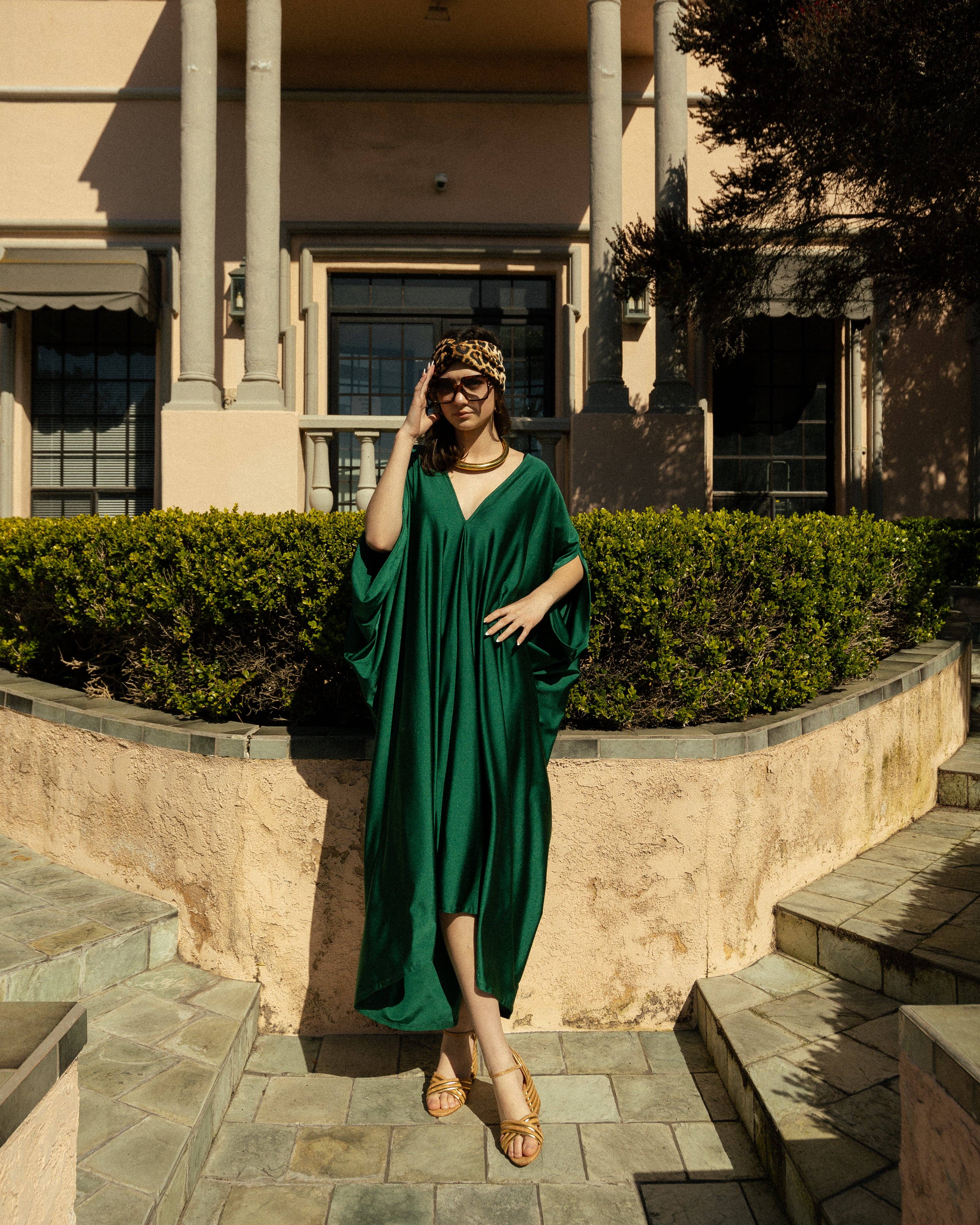 Huntress Caftan Kaftan - green, photo 1 of 7