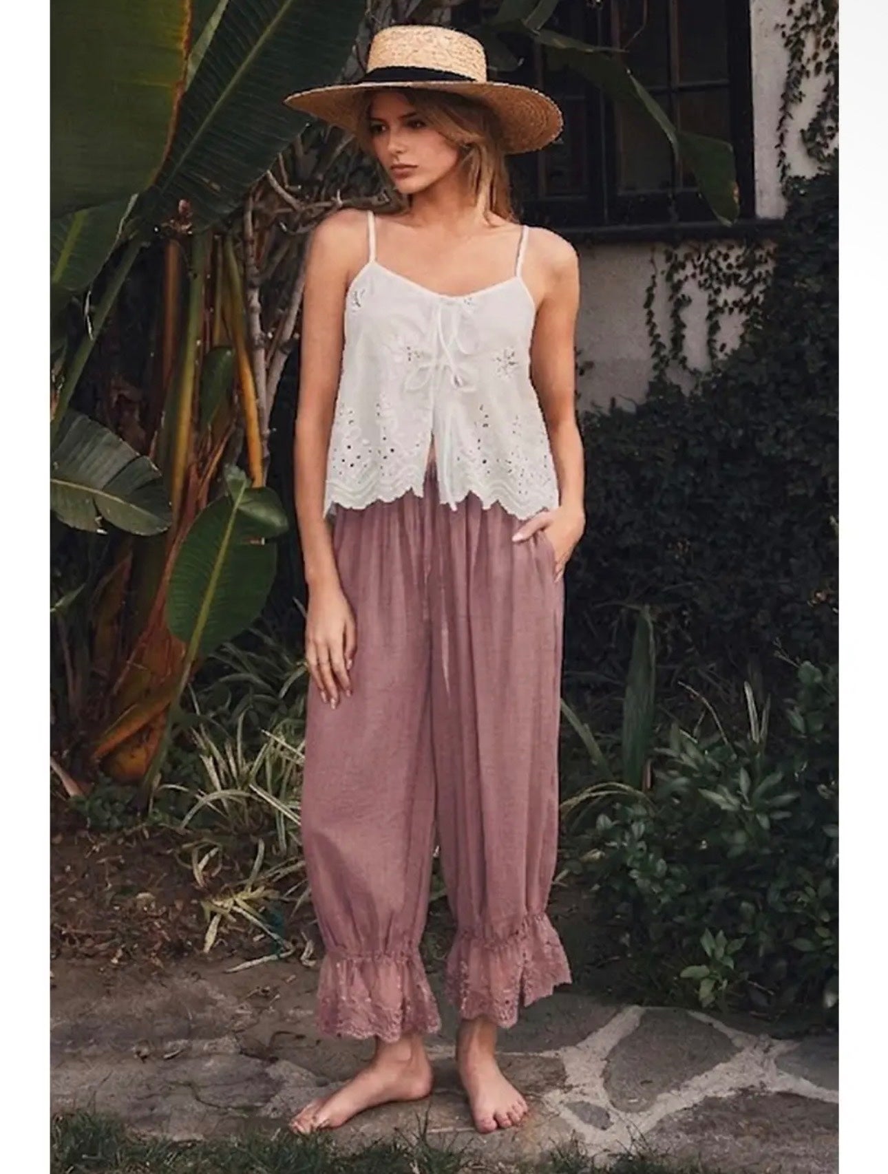 Relaxed Bloomer Pants