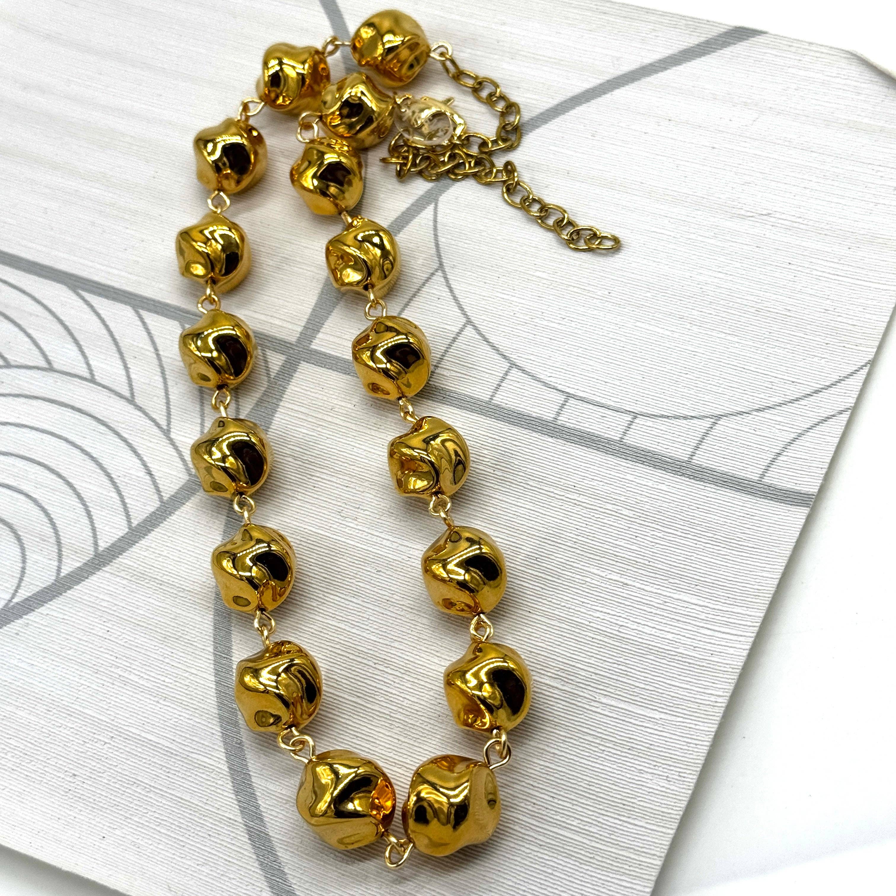Liquid Gold Amelia Necklace, photo 8 of 8