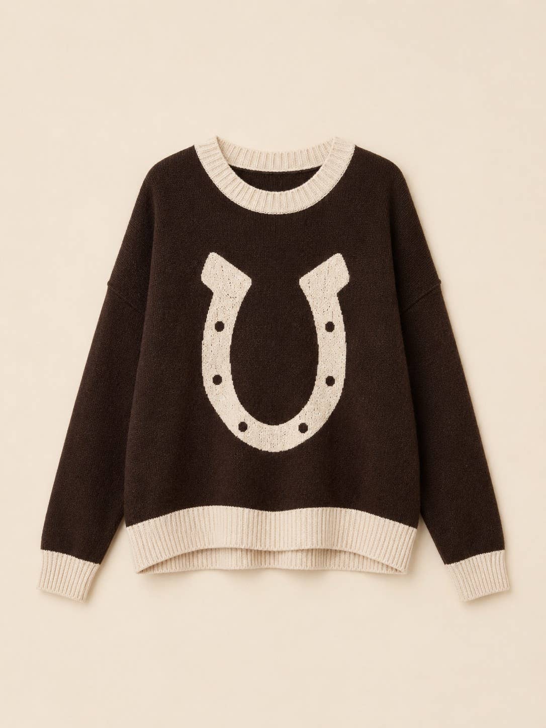 HORSESHOE PATCH KNIT SWEATER, photo 4 of 5