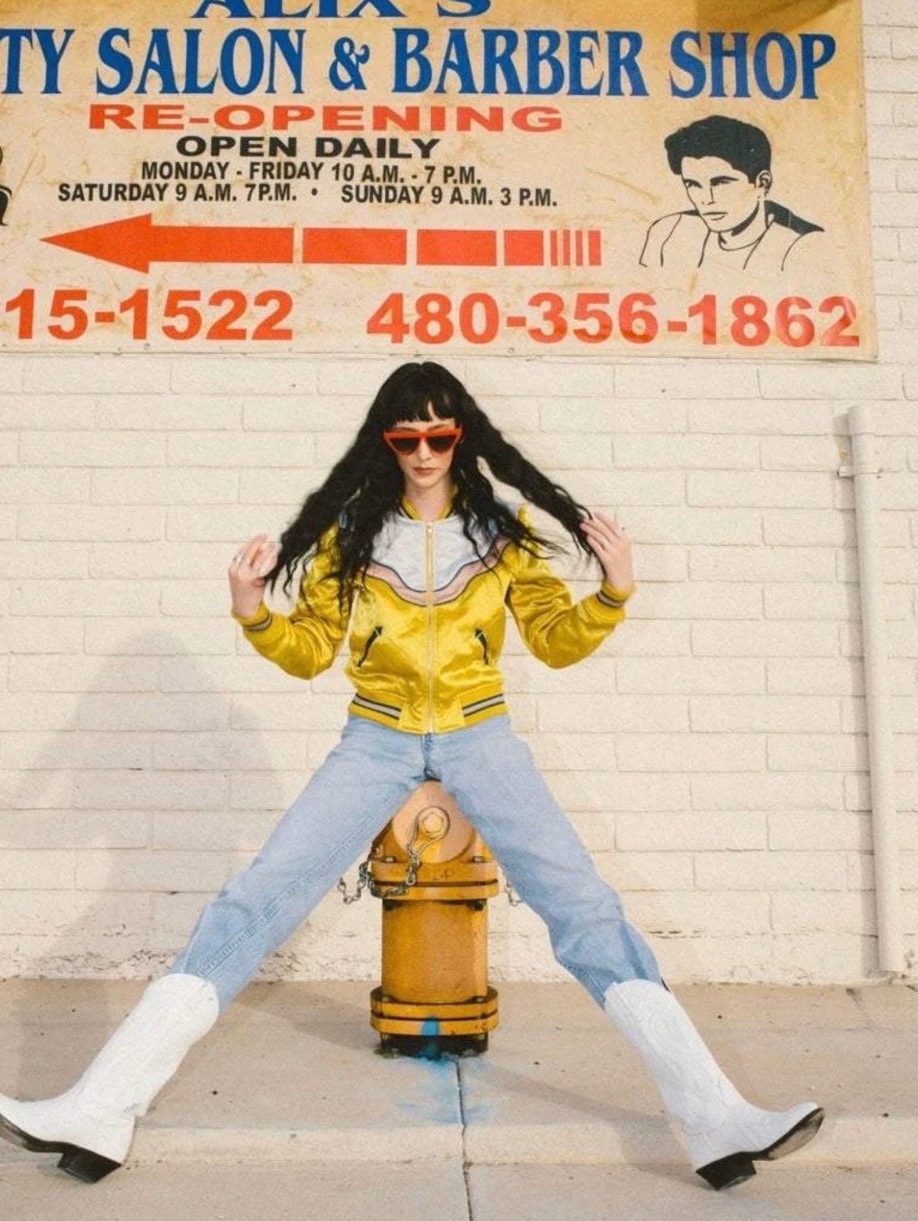 Dolly Western Mustard Bomber Jacket, photo 2 of 8