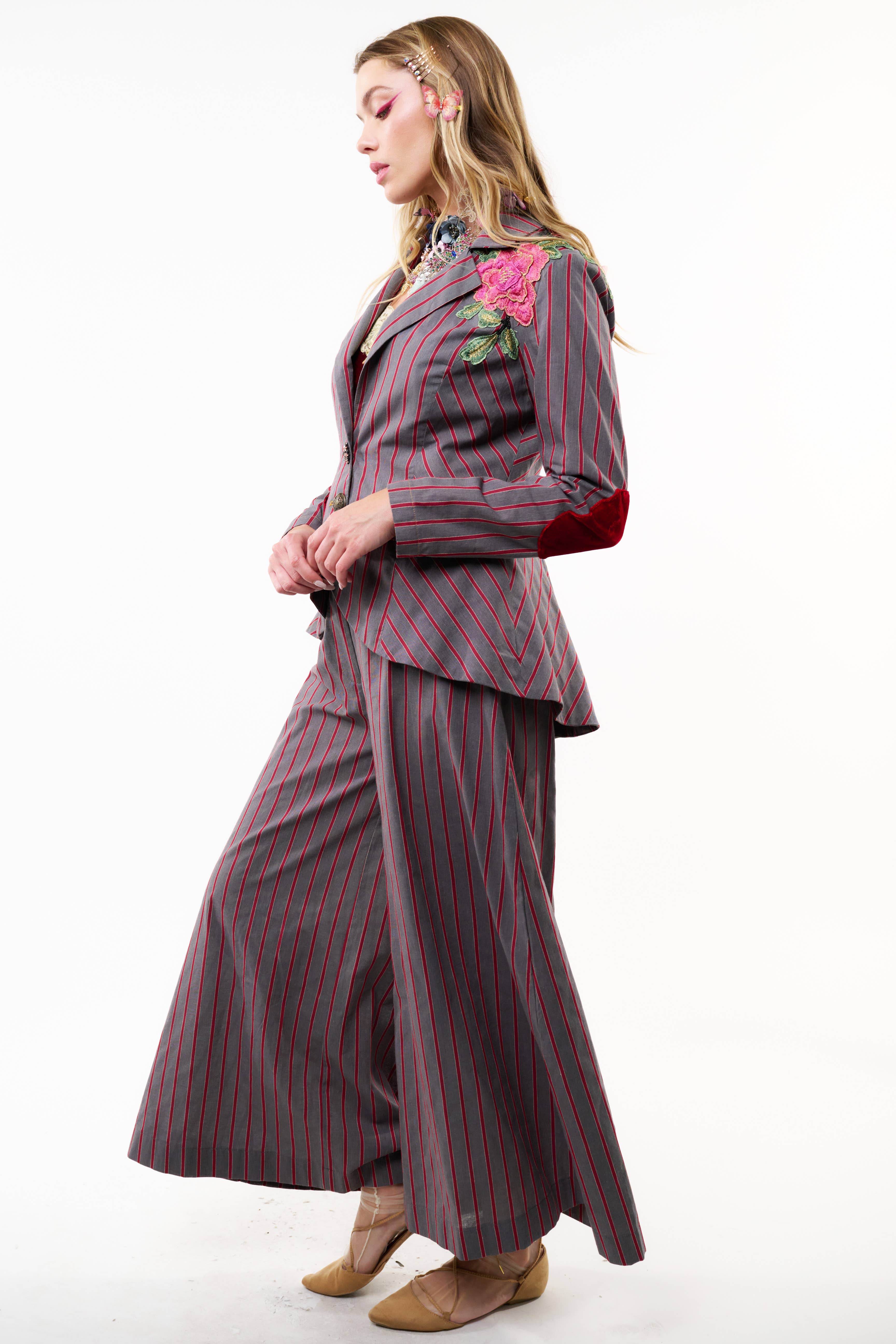Blazer-Gray| Red Stripe, photo 6 of 8