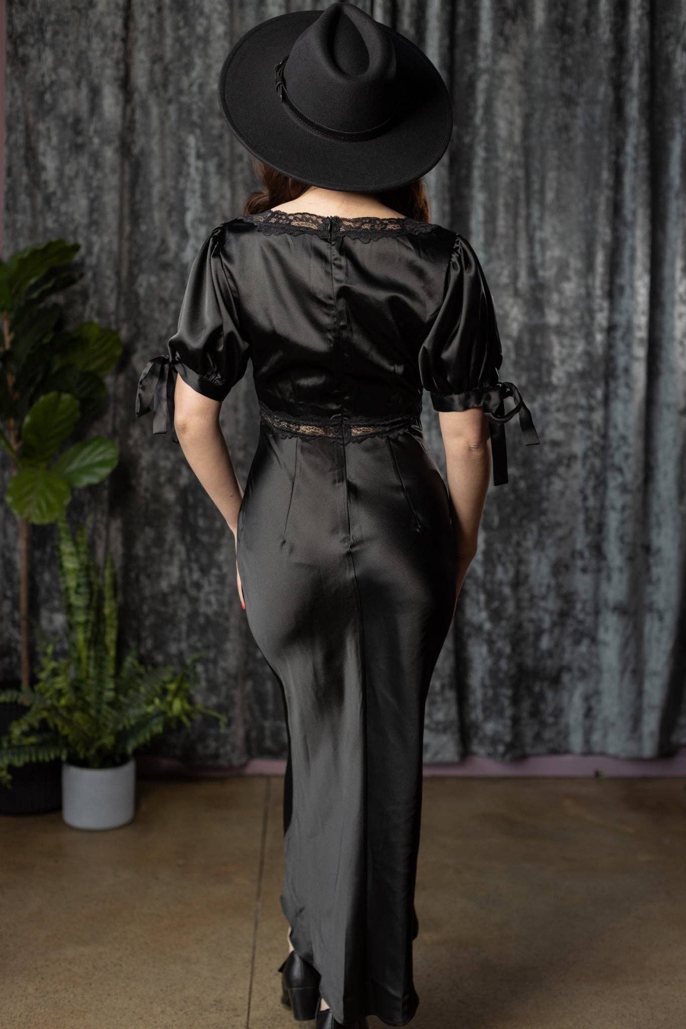 JULIET - Satin slip dress, photo 6 of 7