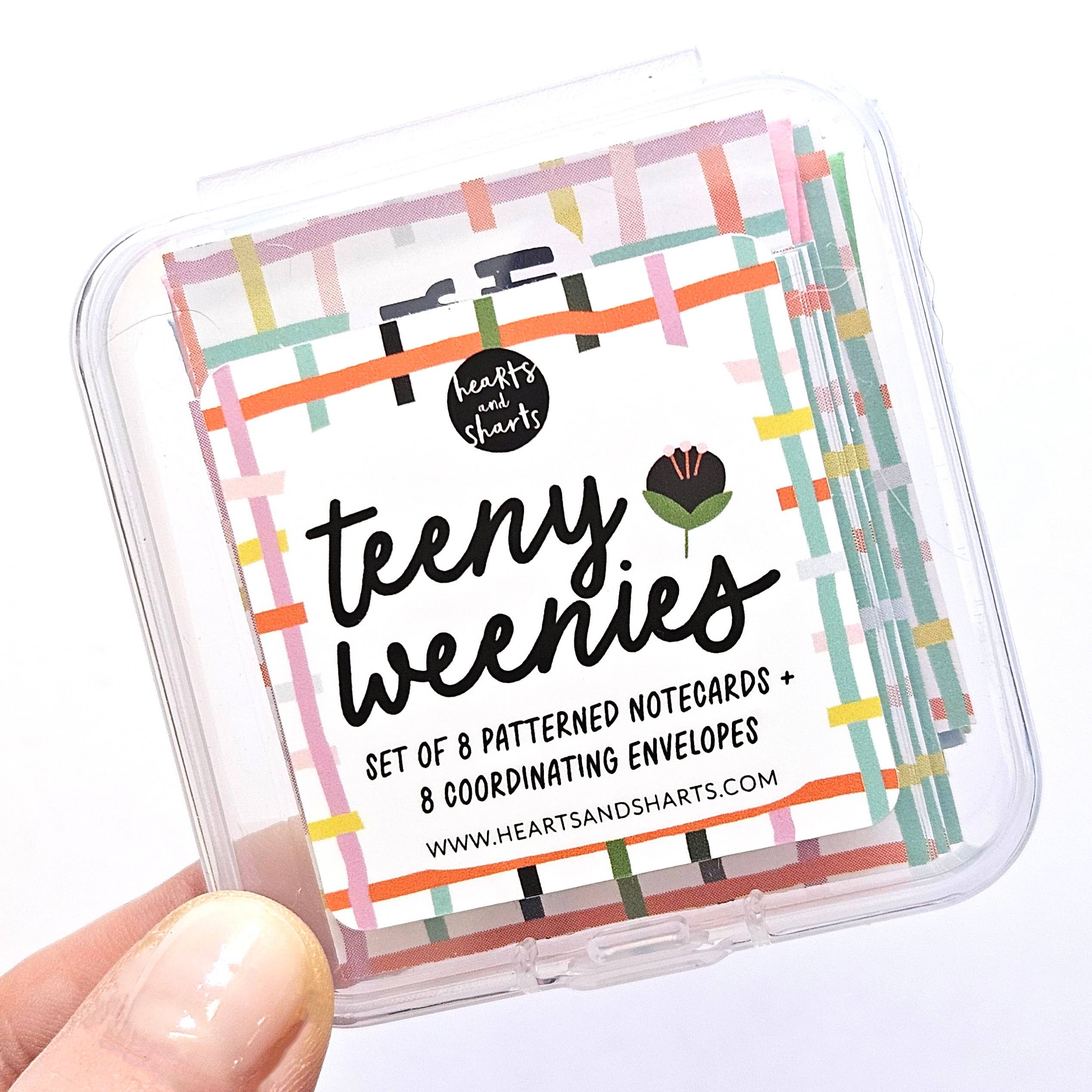 HAVE THE DAY YOU DESERVE-TEENY WEENIES - 8 SMALL NOTECARDS +, photo 1 of 6