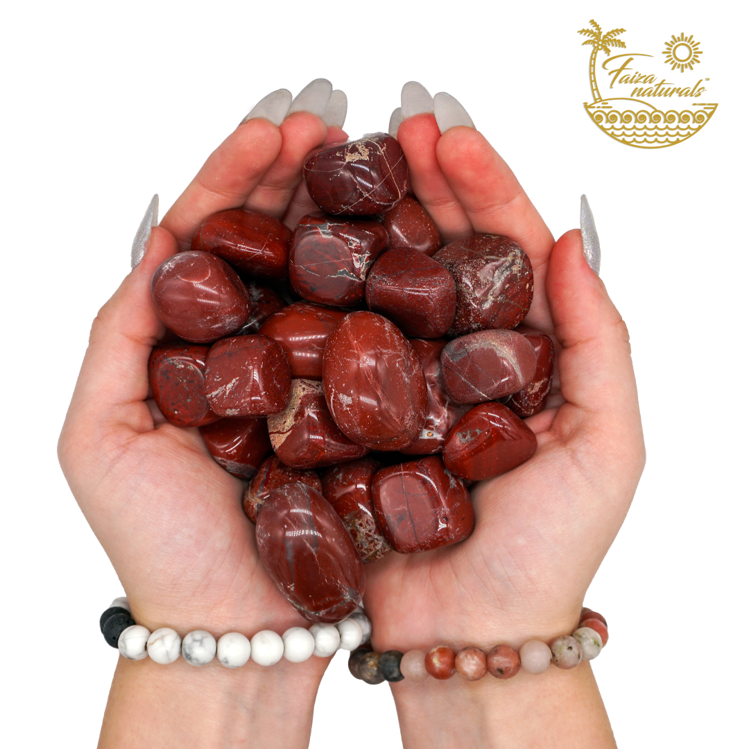Red Jasper Tumbled Crystals, photo 2 of 6