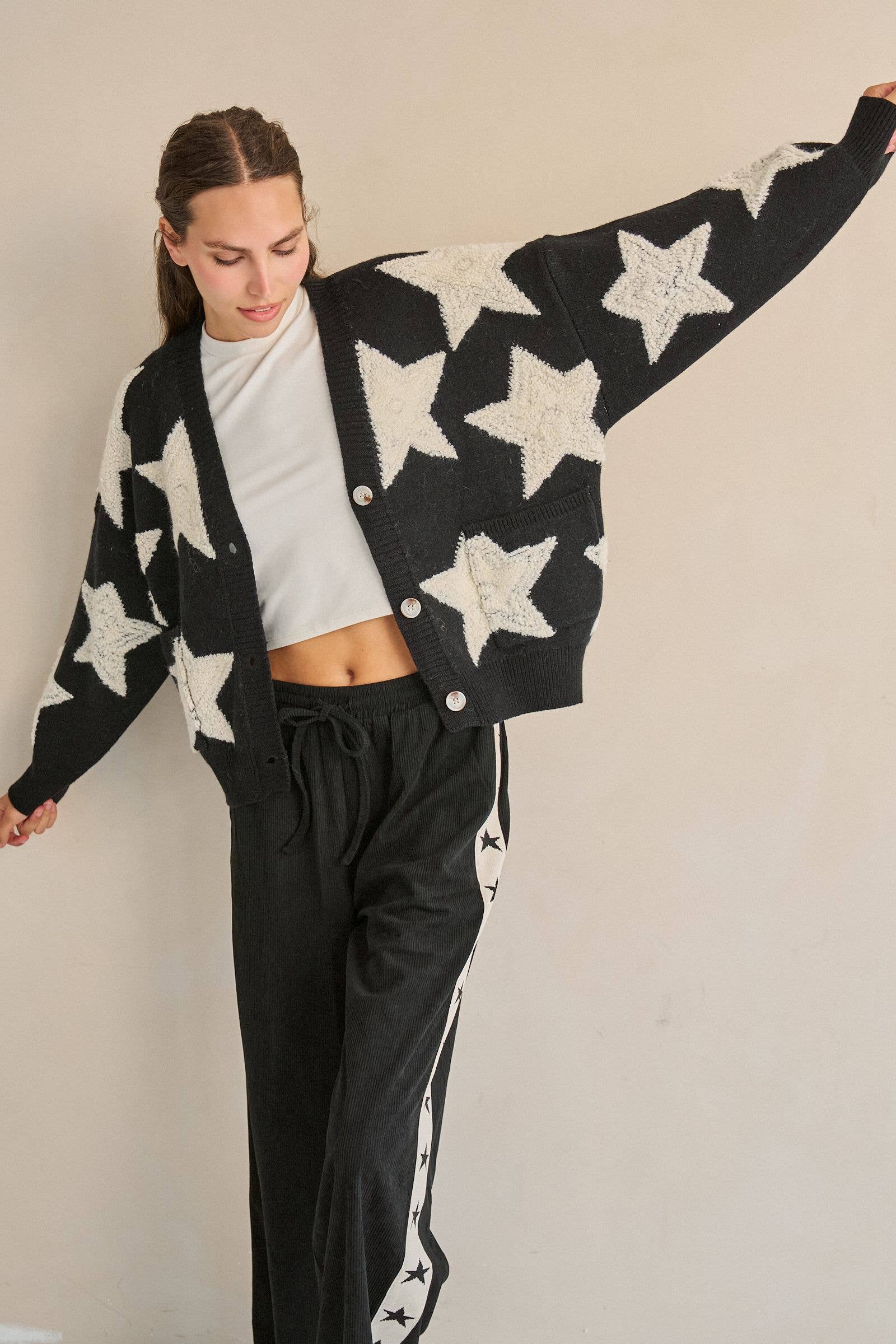 STAR KNIT CARDIGAN, photo 1 of 5