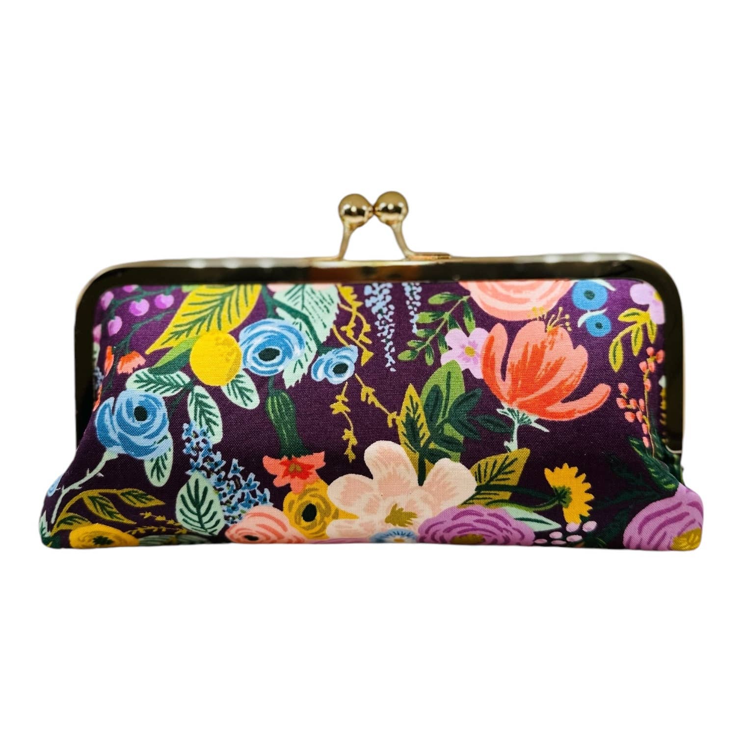 Cell Phone Clutch - Floral Plum, photo 5 of 5