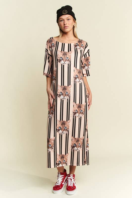 CAT MIDI DRESS, photo 1 of 8