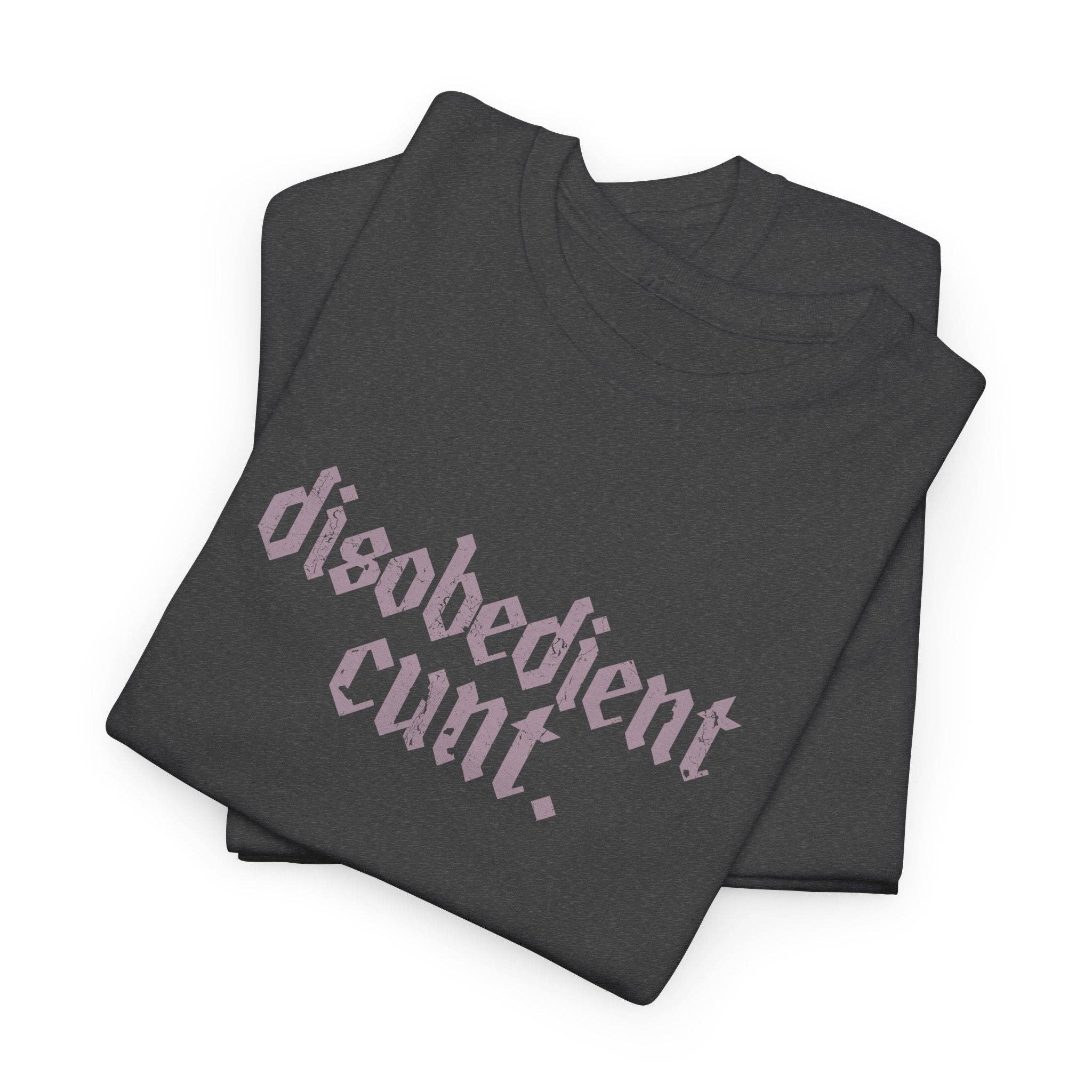 Disobedient Cunt T-shirts, photo 2 of 3