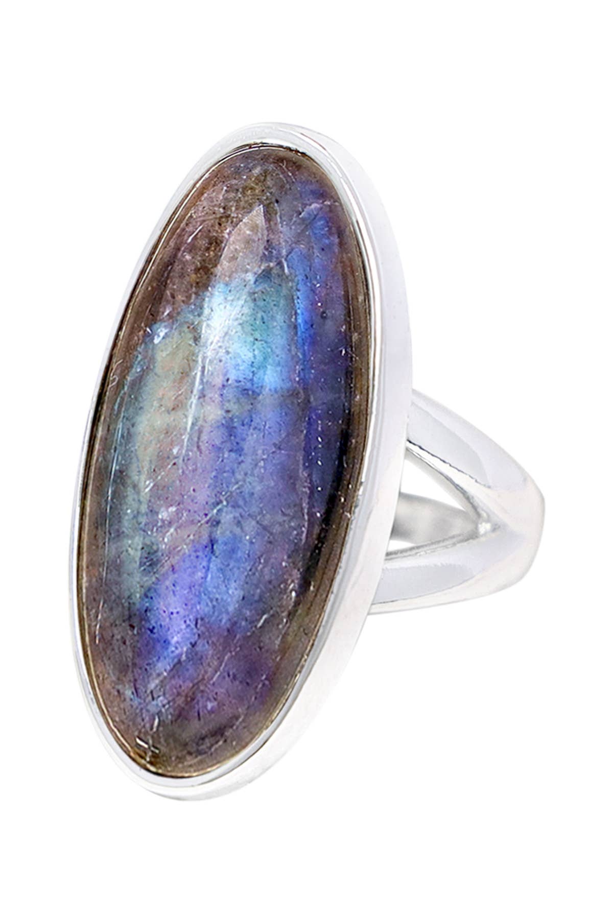 Labradorite Oval Cabochon Ring - SP, photo 1 of 2