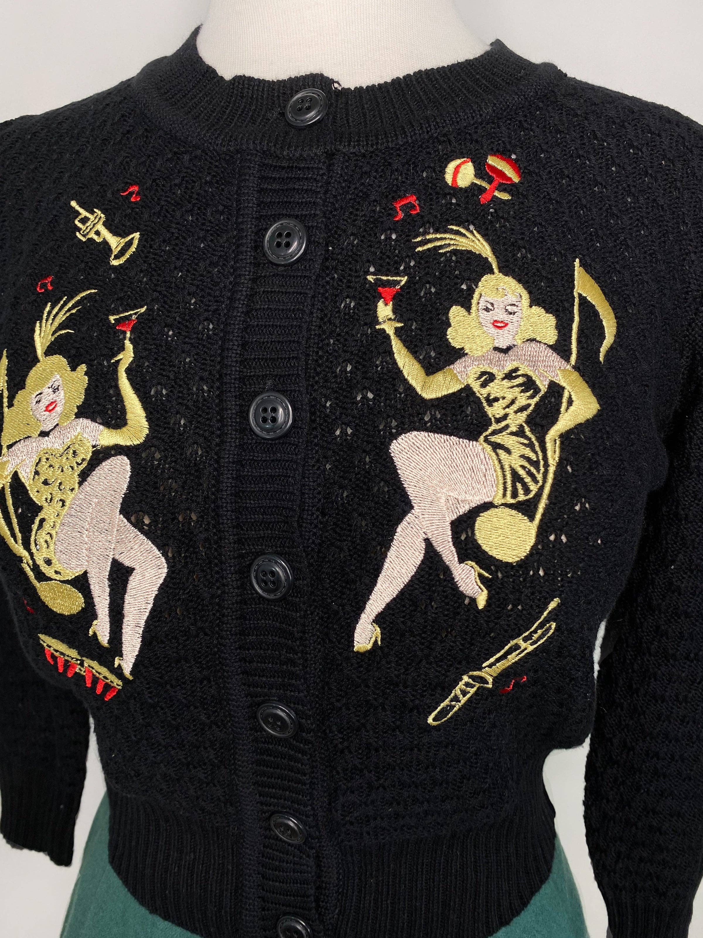 Showgirls Cardi in BlK, photo 5 of 6