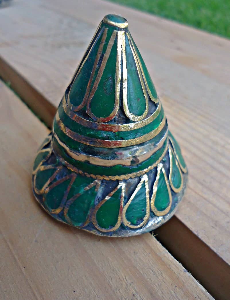 Green onyx Dome ring- Size 9 usa, photo 4 of 4