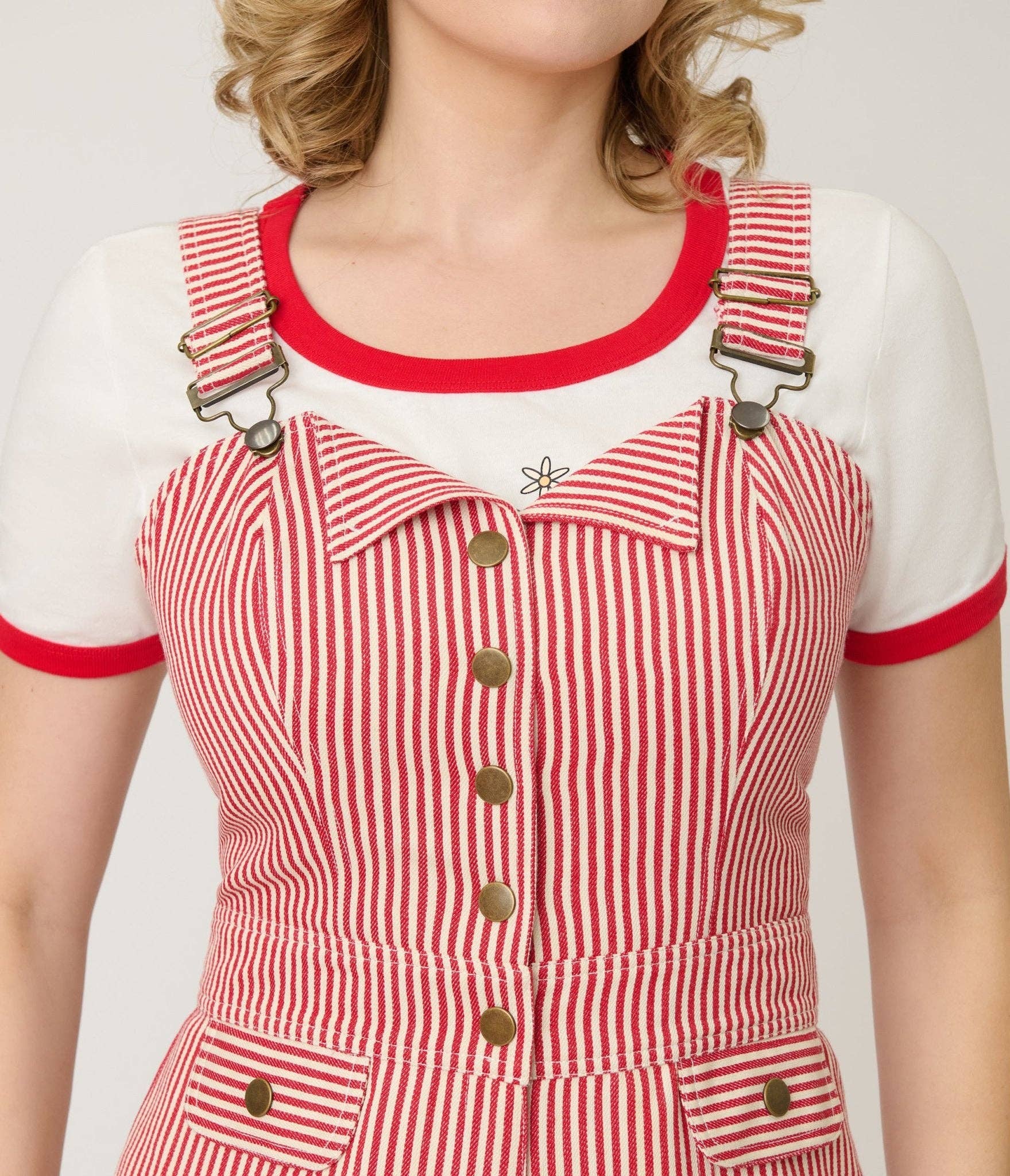 Red & White Overalls, photo 5 of 5