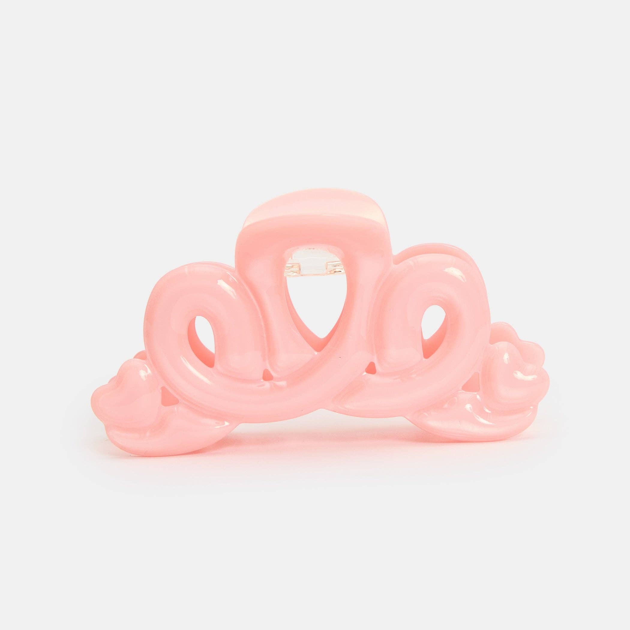 Heart Loop Claw-Pink, photo 4 of 6