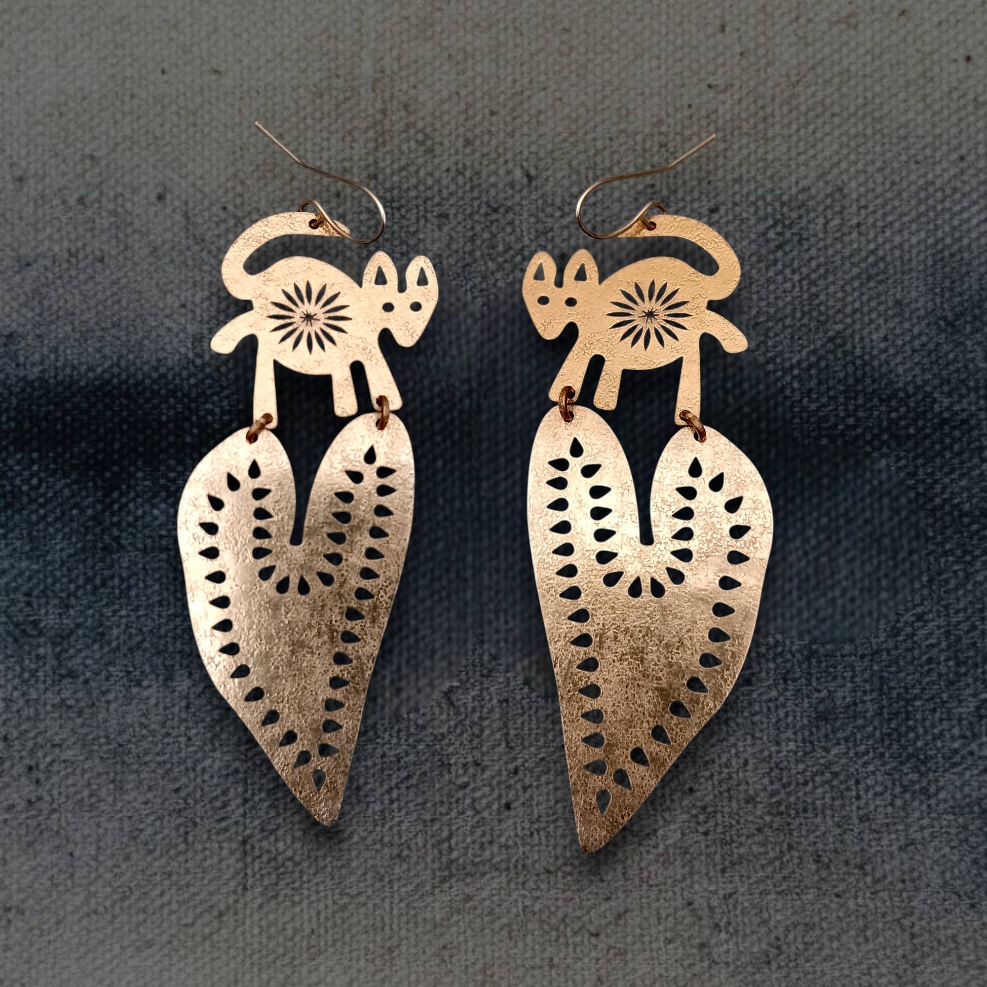 Fox heart brass
