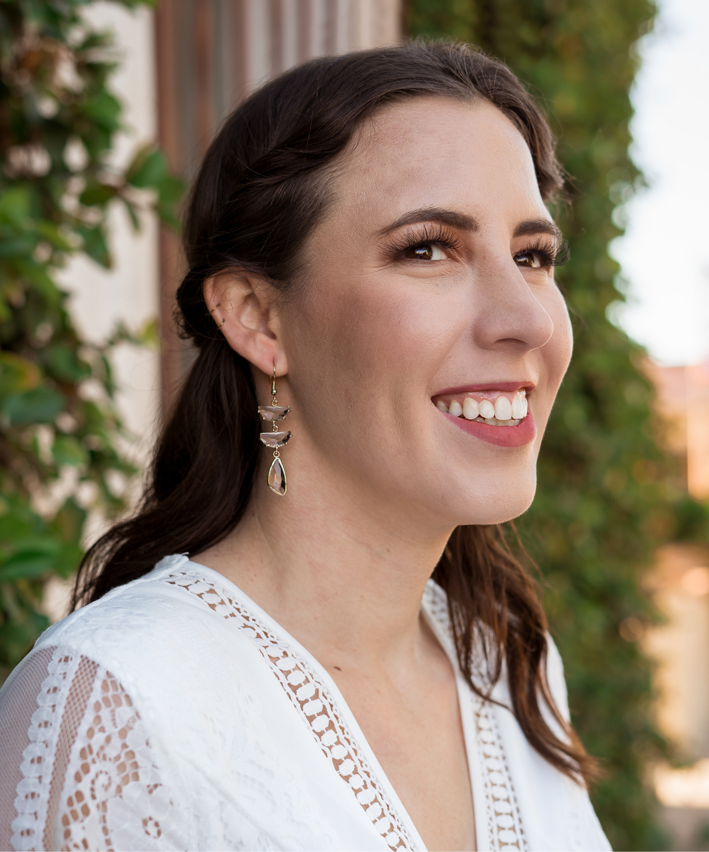 The Shannon Earring - Rhinestone, photo 3 of 7