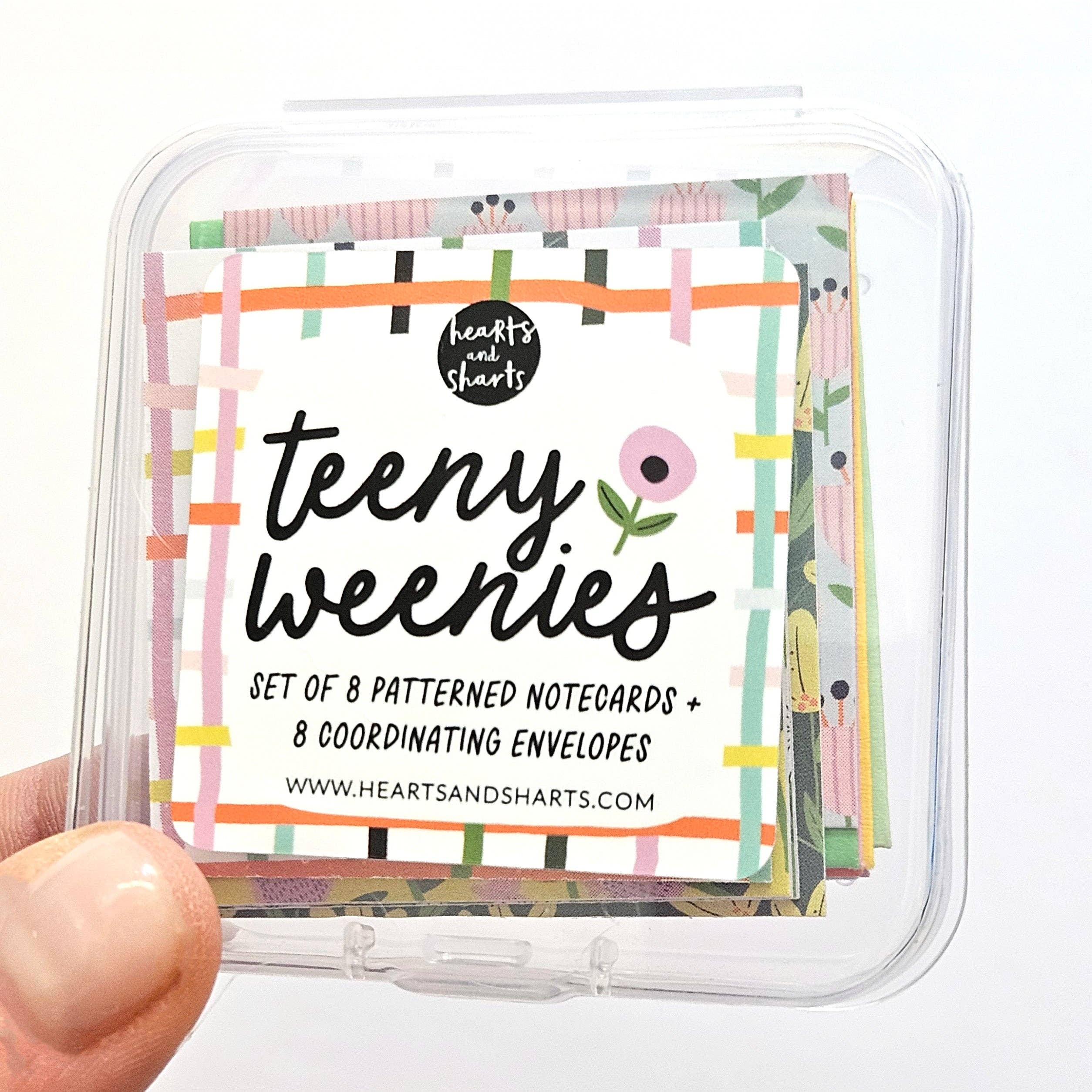 HAVE THE DAY YOU DESERVE - SET 2 - TEENY WEENIES - 8 SMALL NOTECARDS +, photo 1 of 6