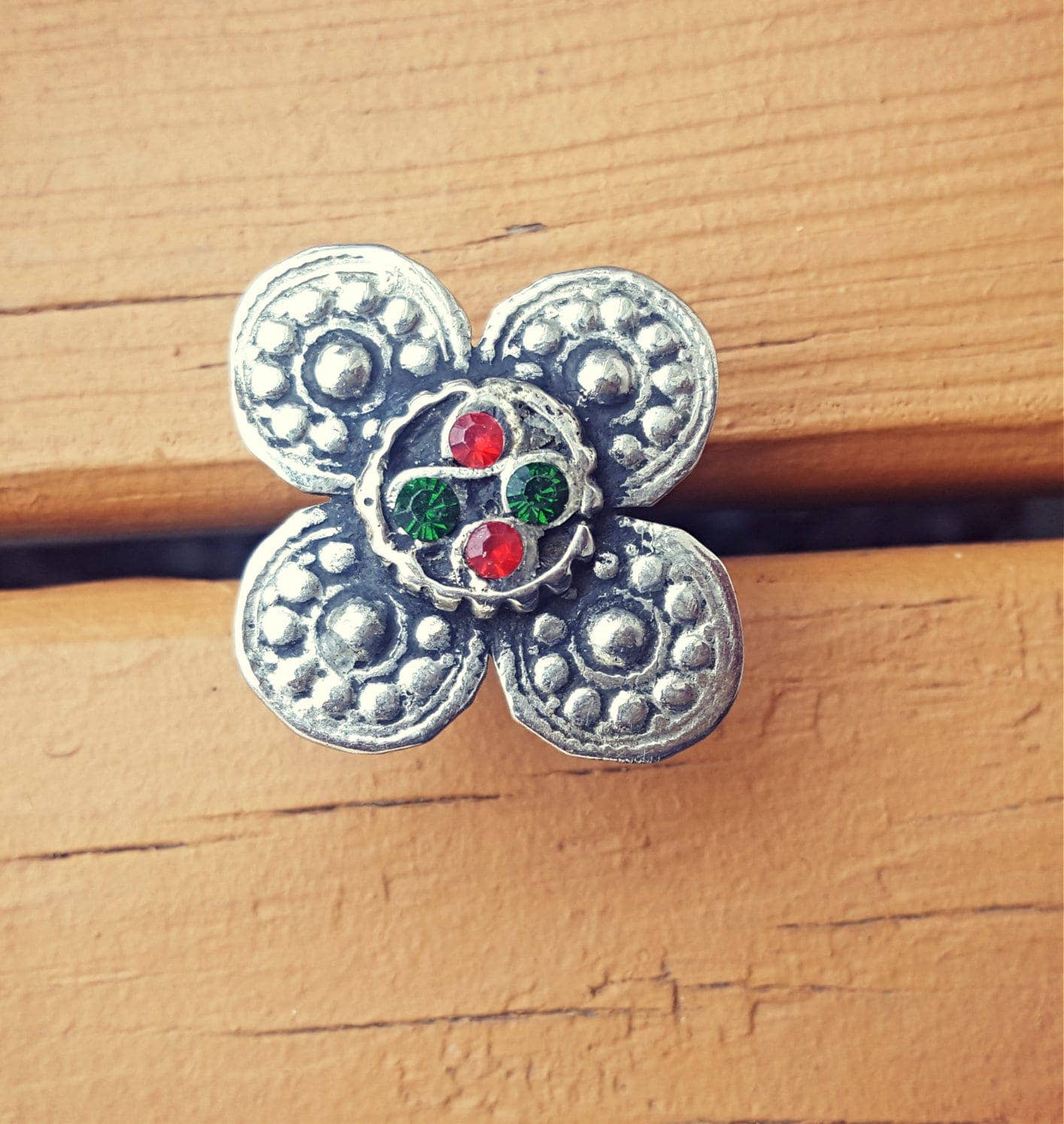 Silver Statement Ring:size 8, photo 2 of 6