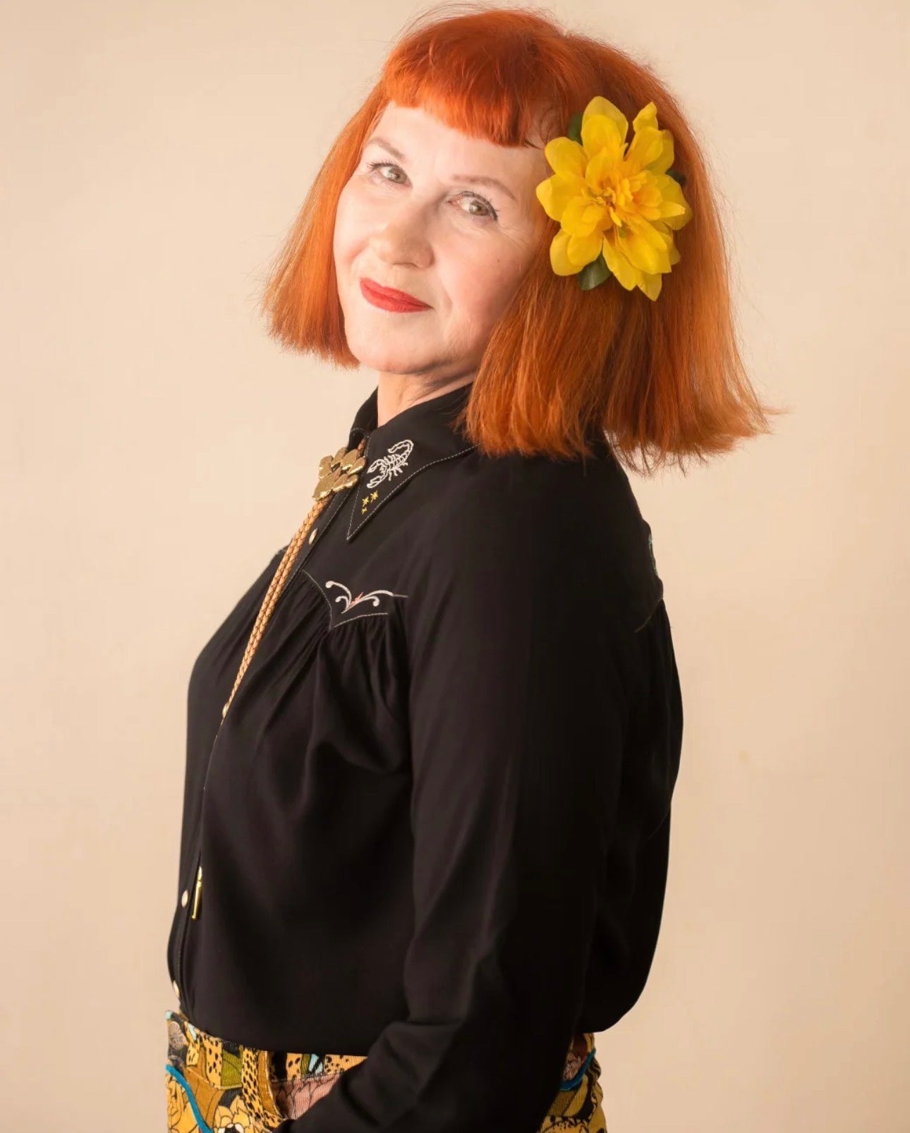 Black Desperado Pearl Snap Shirt, photo 4 of 8