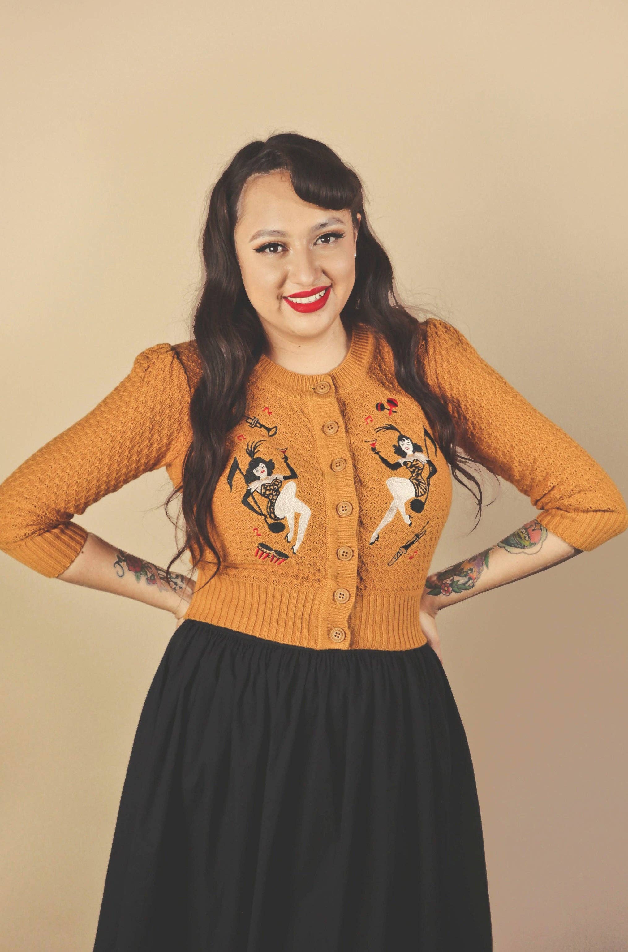 Showgirls Cardi in Bronze, photo 2 of 6