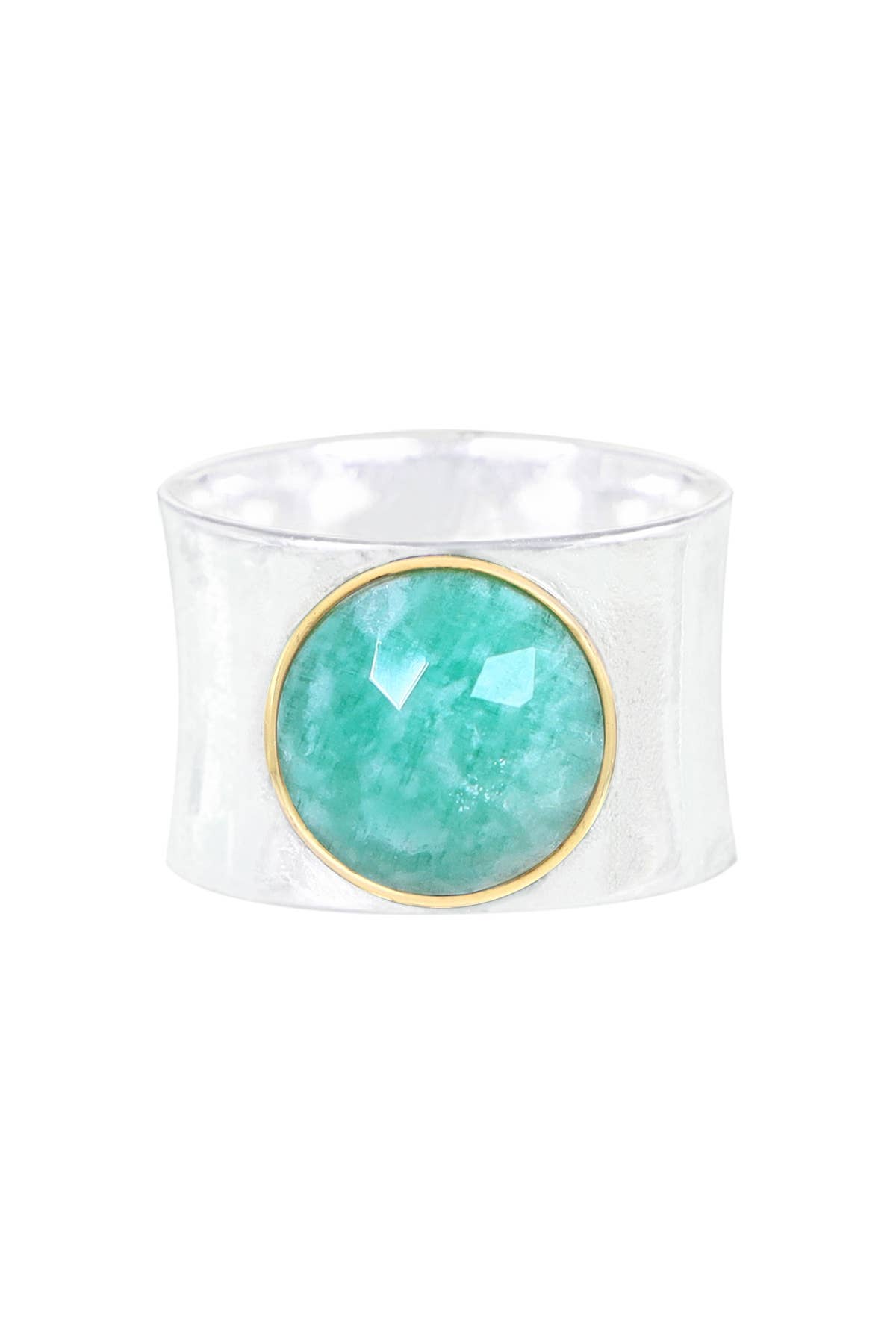 Amazonite Two Tone Wide size 10, photo 1 of 2