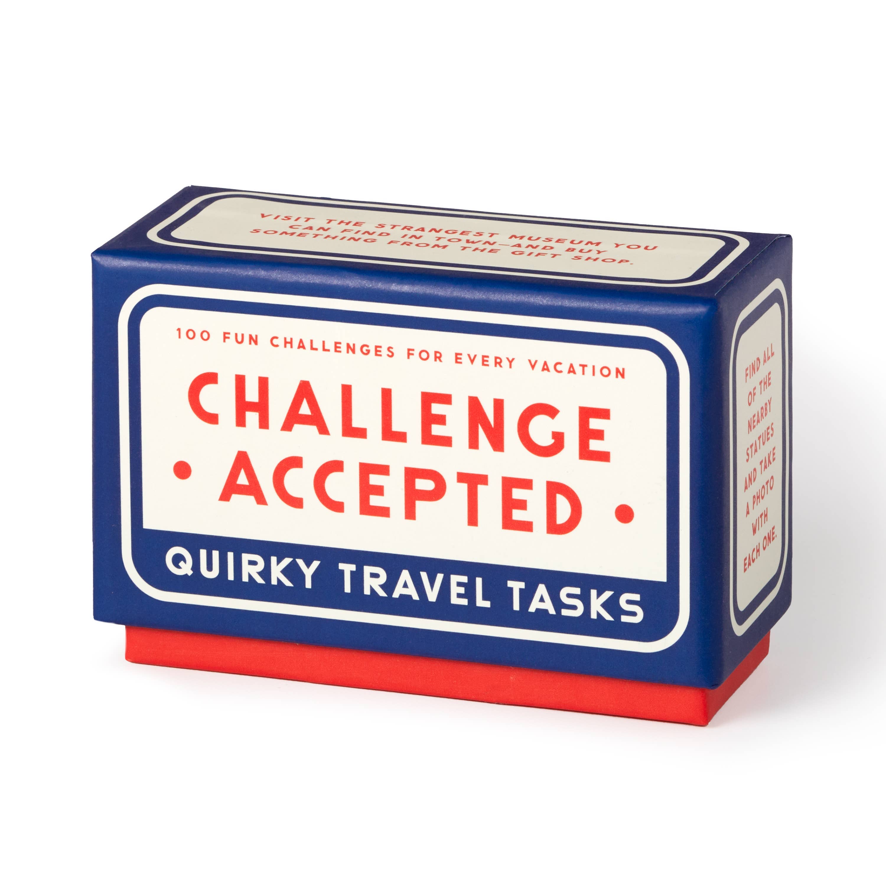 Brass Monkey Challenge Accepted Travel Tasks Card Deck, photo 1 of 4