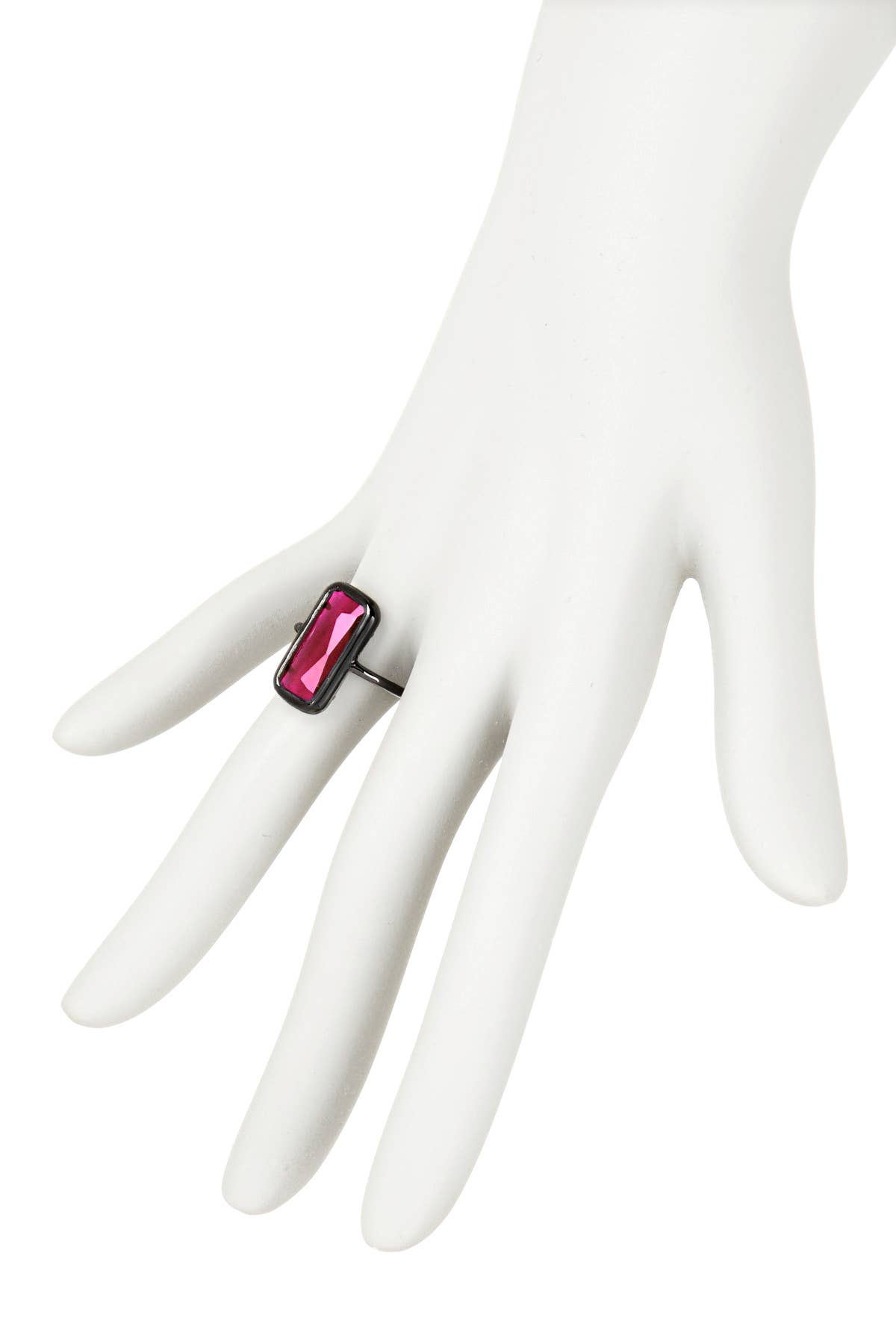 Raspberry Crystal Gunmetal size 10, photo 3 of 3