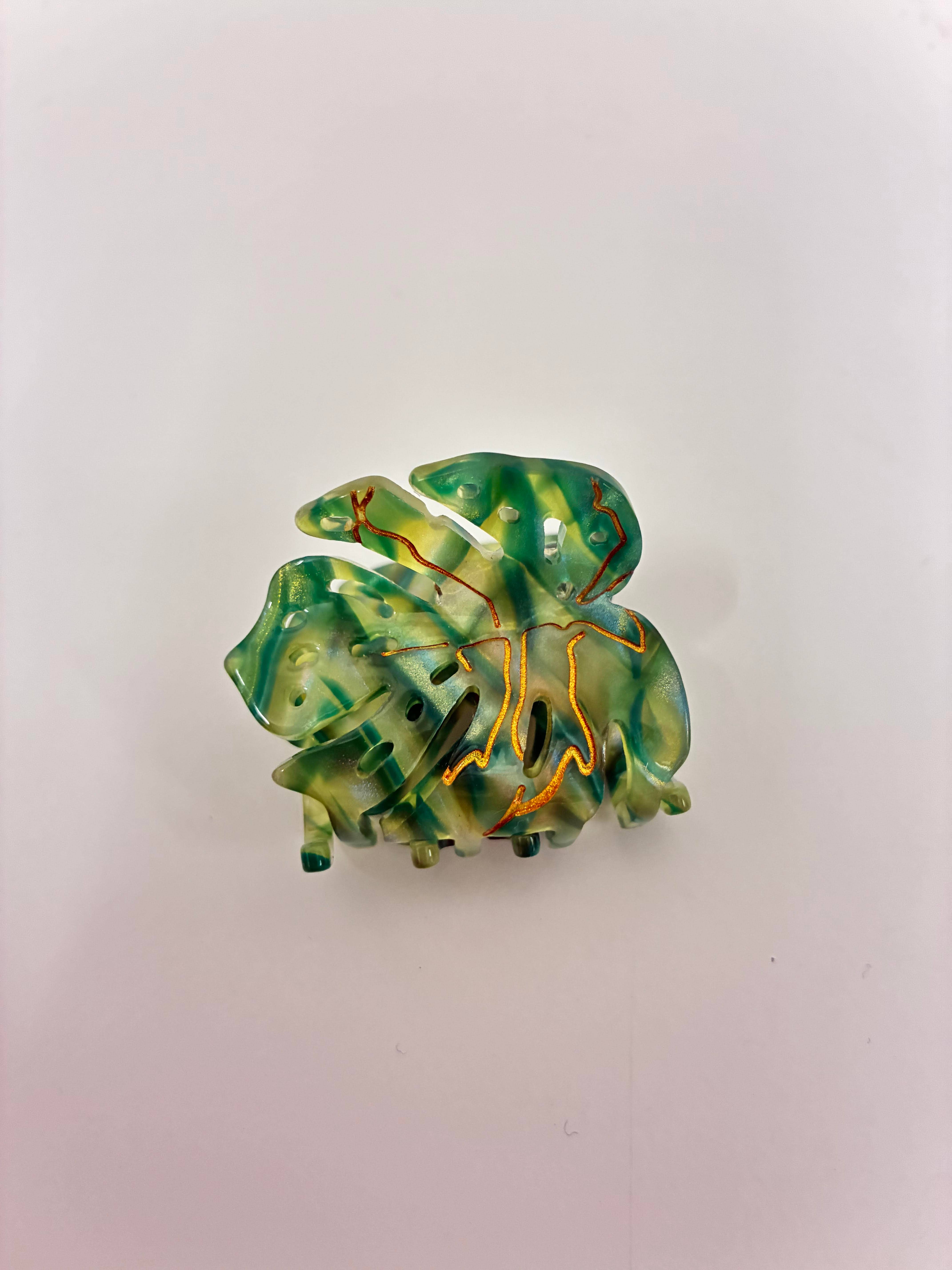 MINI MONSTERA HAIR CLAW, photo 4 of 7