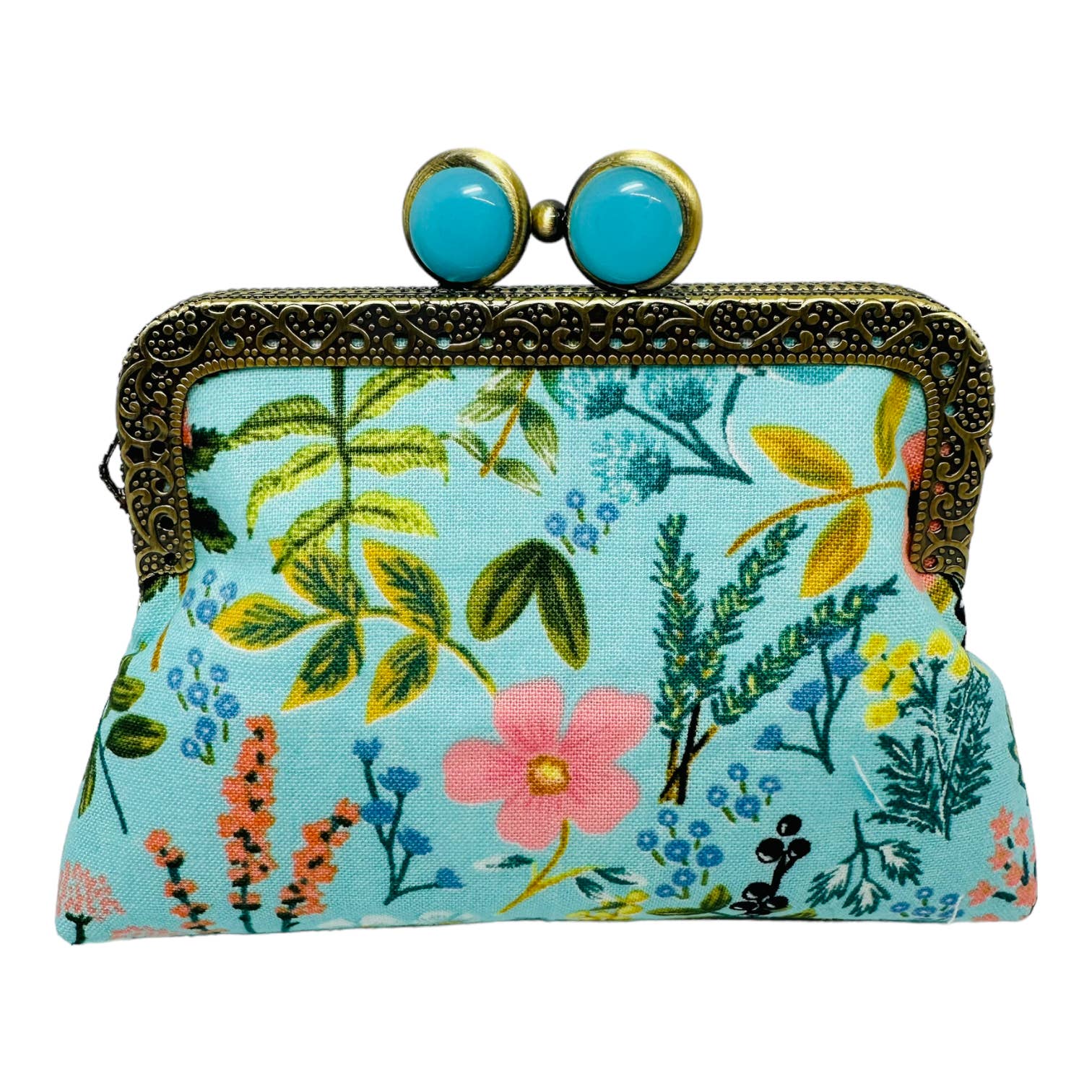 ON THE GO Card Clutch - Herb Garden Mint