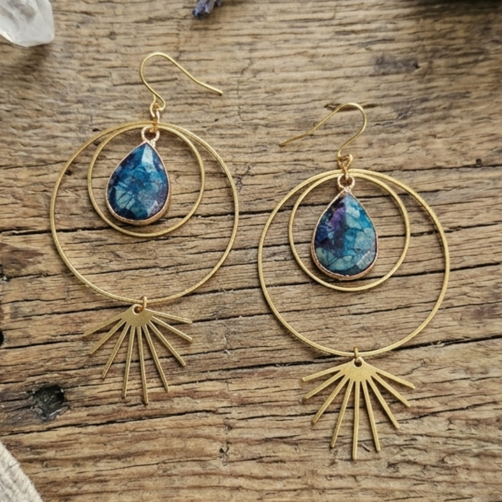 Sun & Earth Epidote Drops, photo 1 of 2