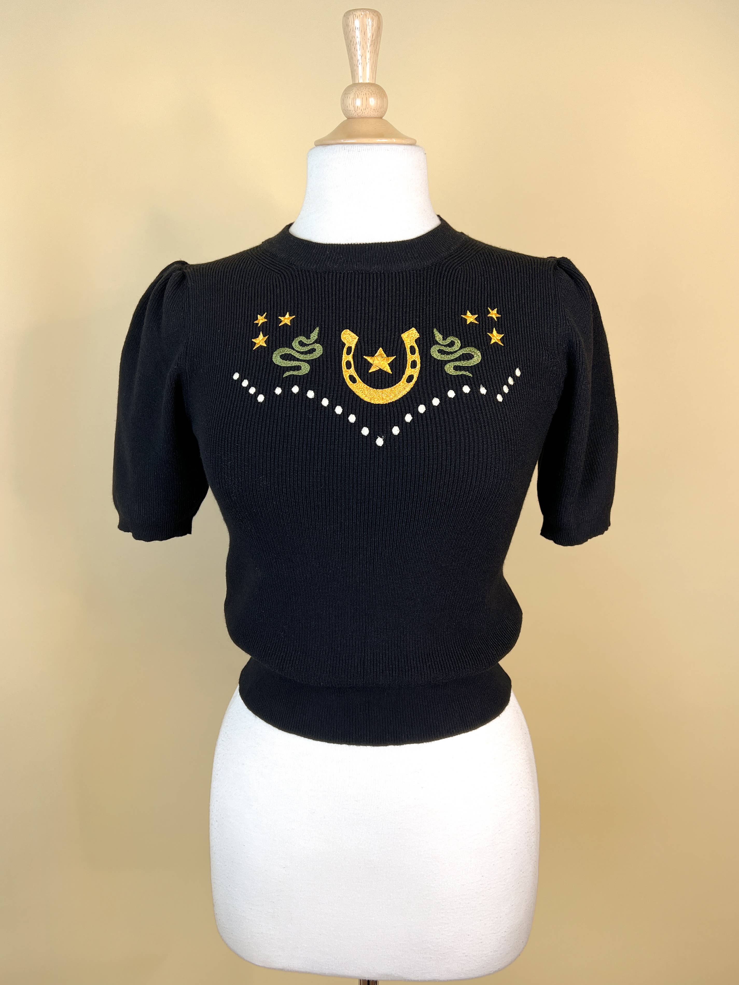 Lucky Horseshoe Sweater, photo 5 of 8