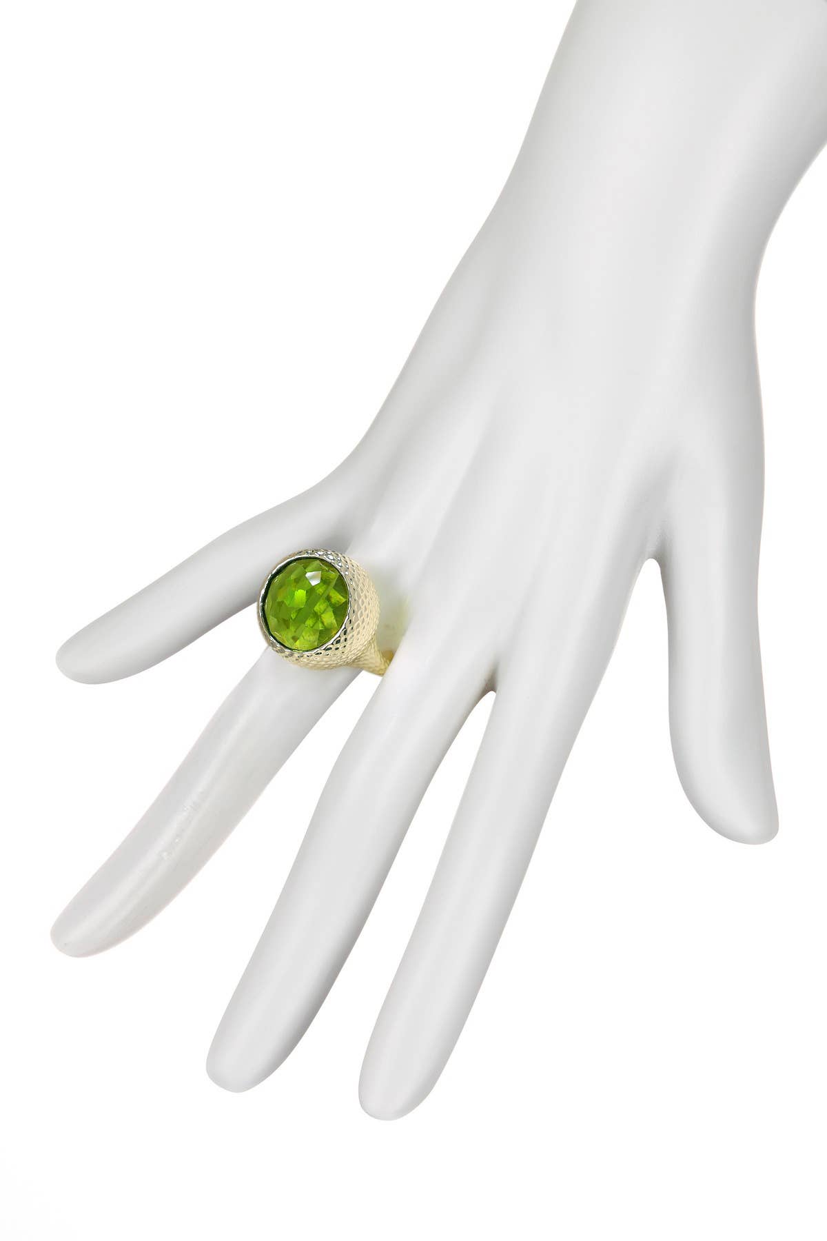 Peridot Crystal Hammer Ring, photo 3 of 3