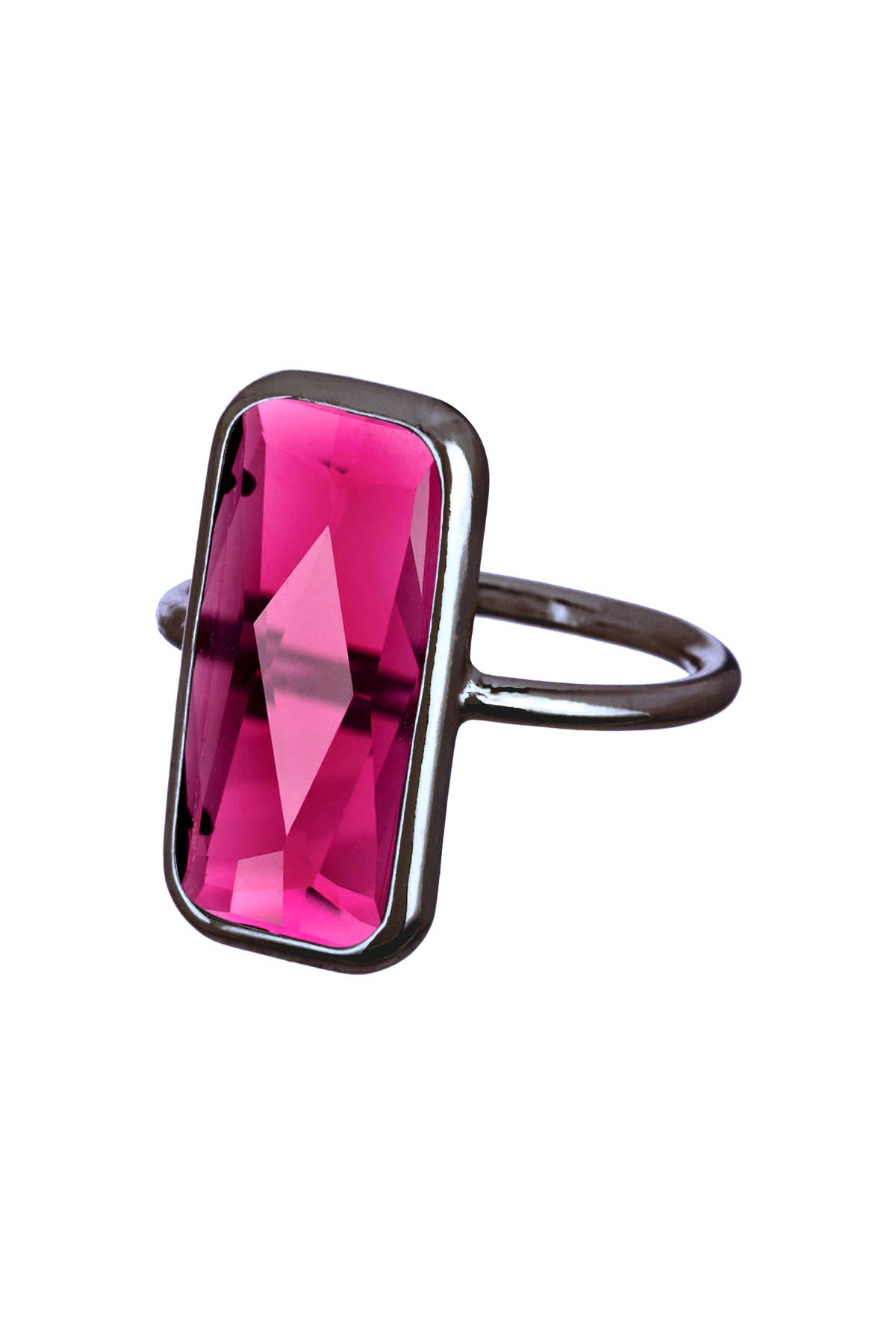 Raspberry Crystal Gunmetal size 10, photo 2 of 3