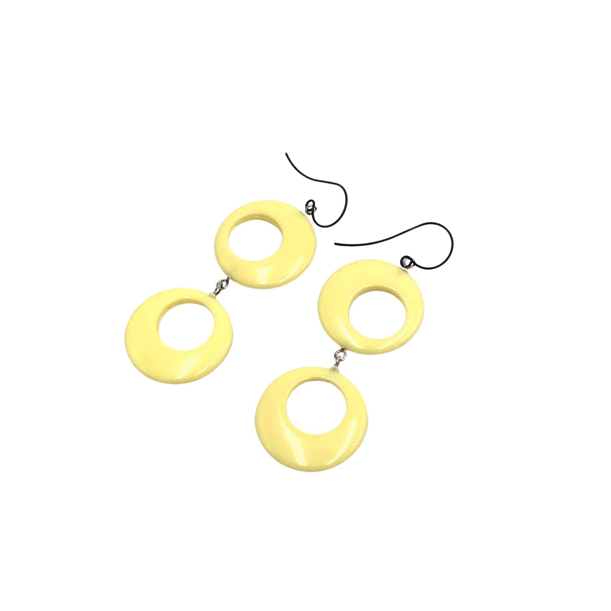 Butter Yellow Marcia Earrings, photo 3 of 6