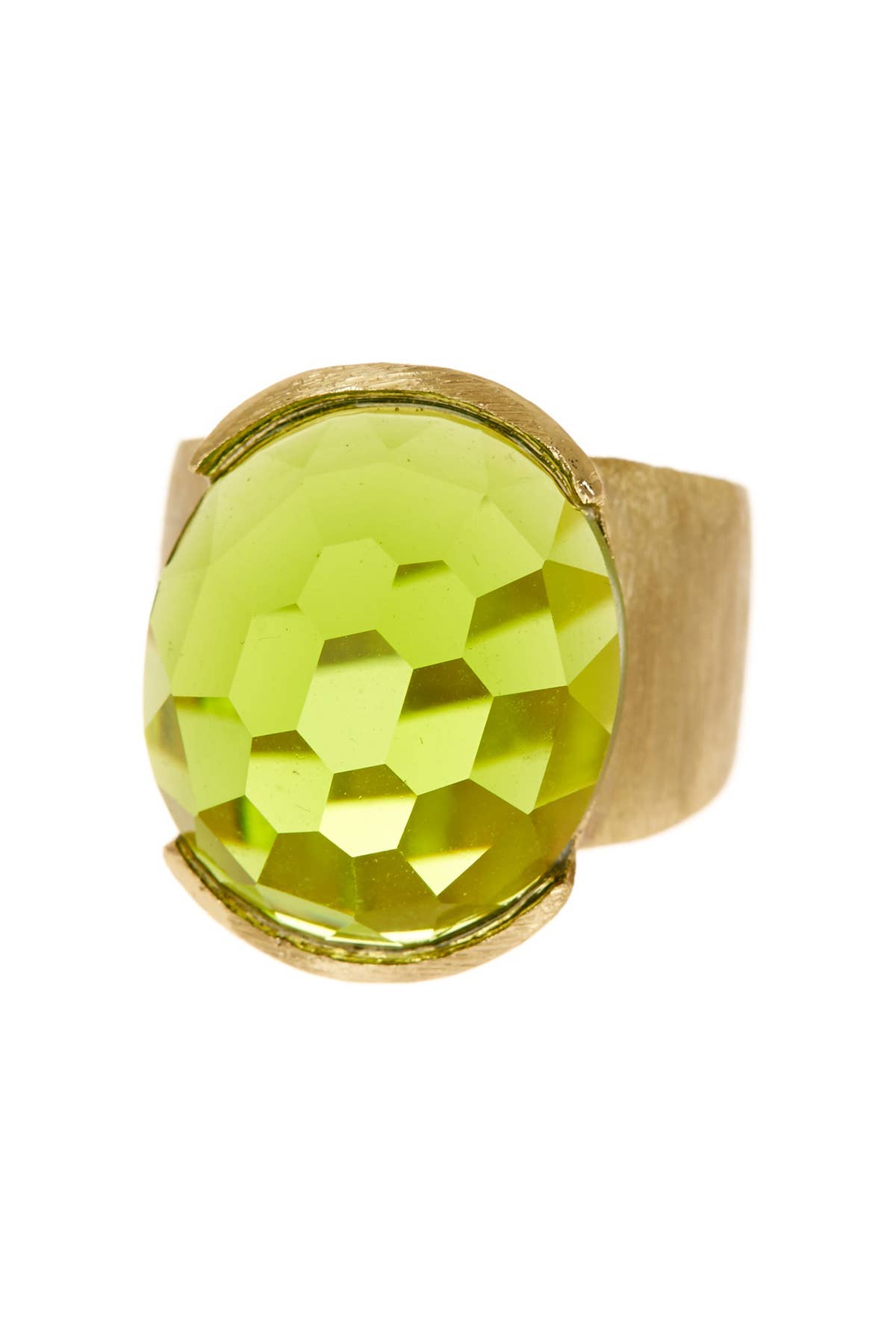 Peridot Crystal Ring, photo 1 of 4