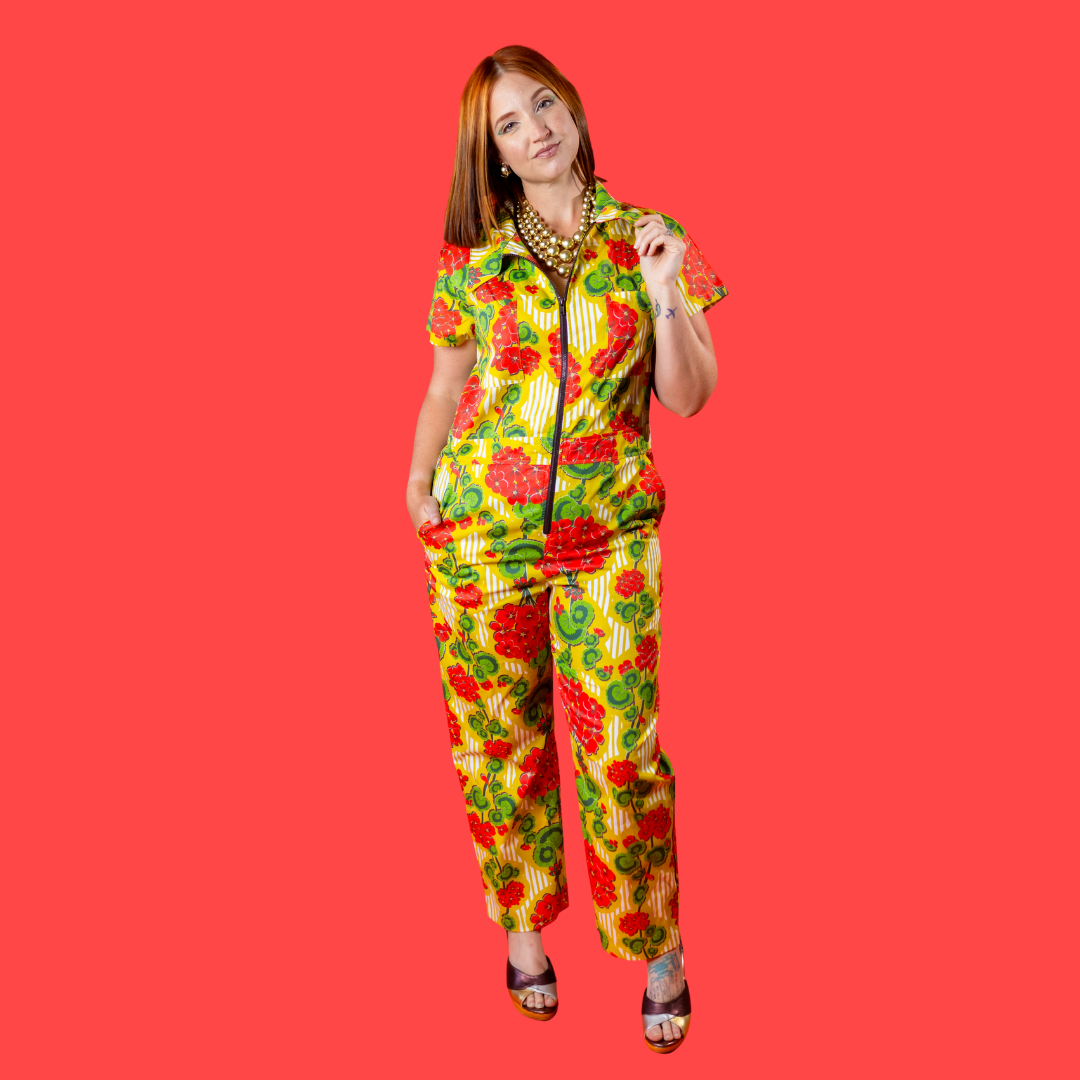 Garden Jumpsuit- Sunshine, photo 6 of 8